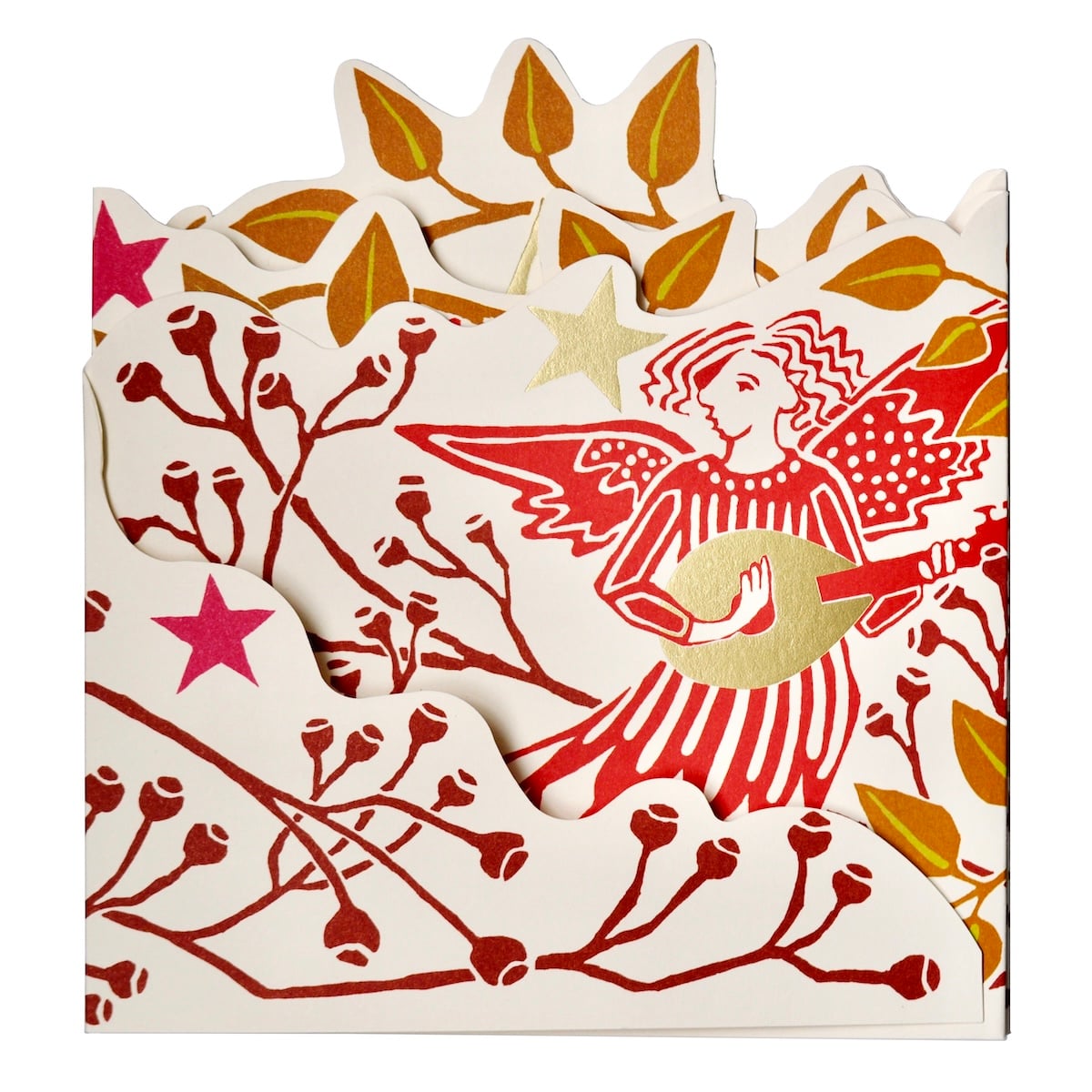 Splendid Shelf Decoration Leaves and Berries - Cambridge Imprint