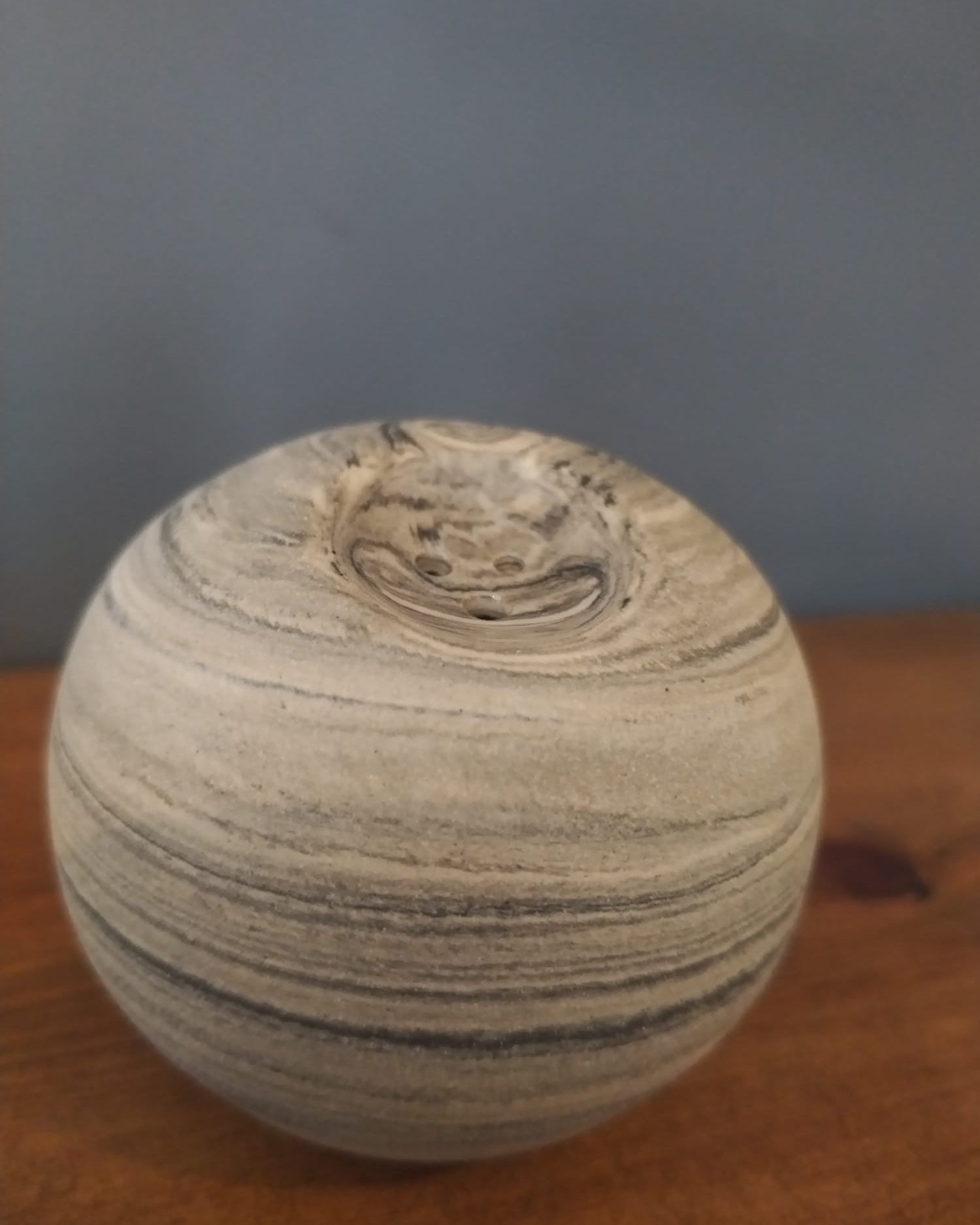 Pebble Vase Incense Holder by Janne Maijer