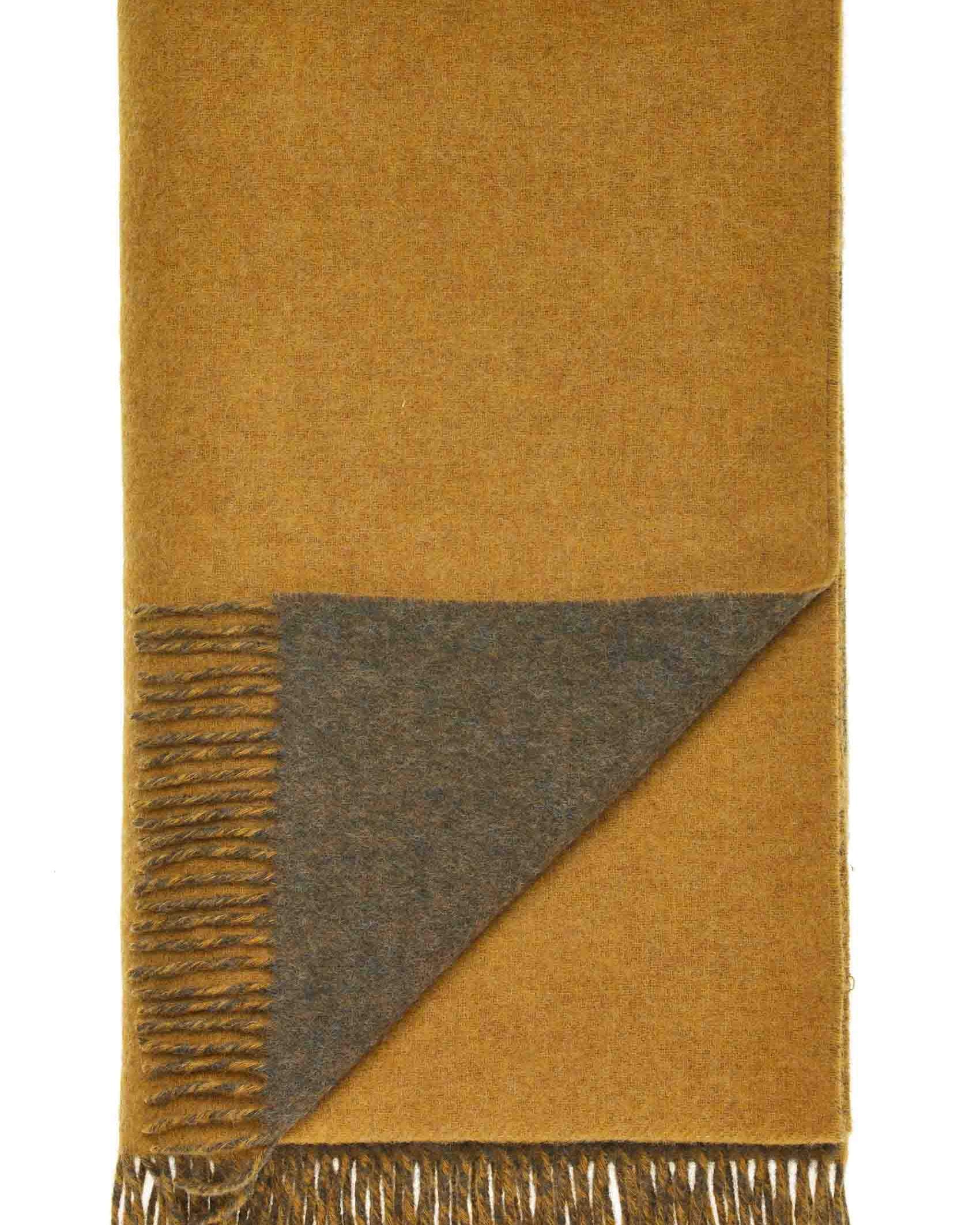Double Face Pure Wool Throw  in Sky & Apple By Bronte Moon