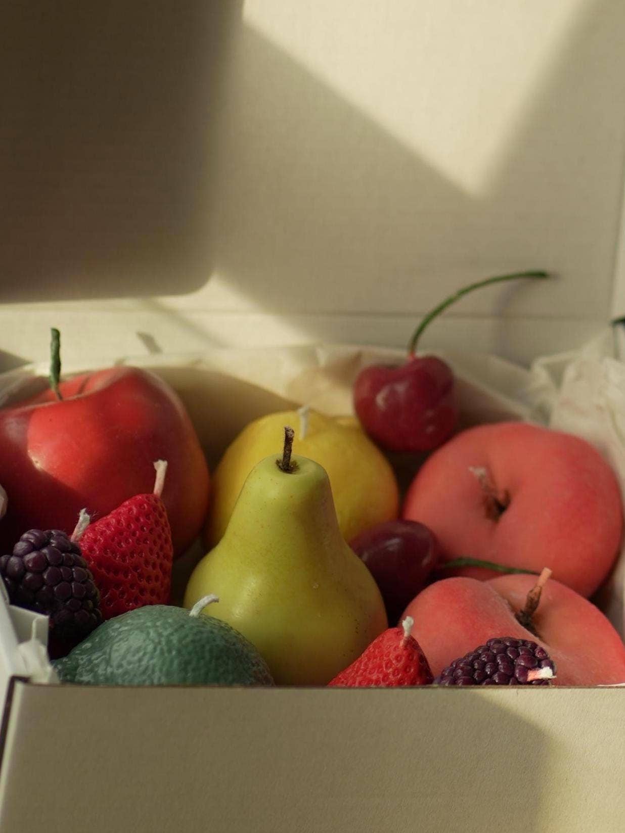 Handmade Fruit Candle Gift Box