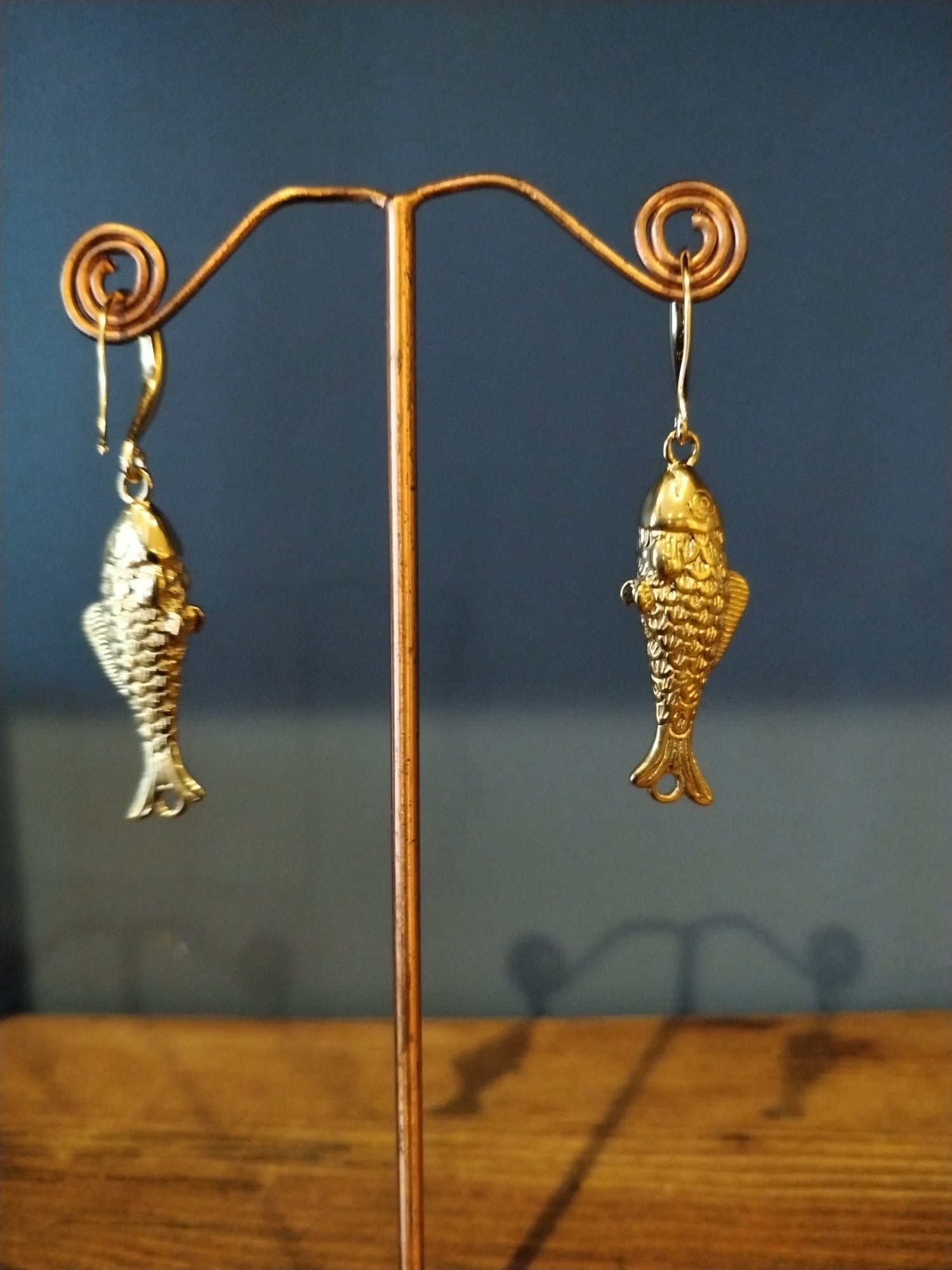 Goldfish Drop Earrings