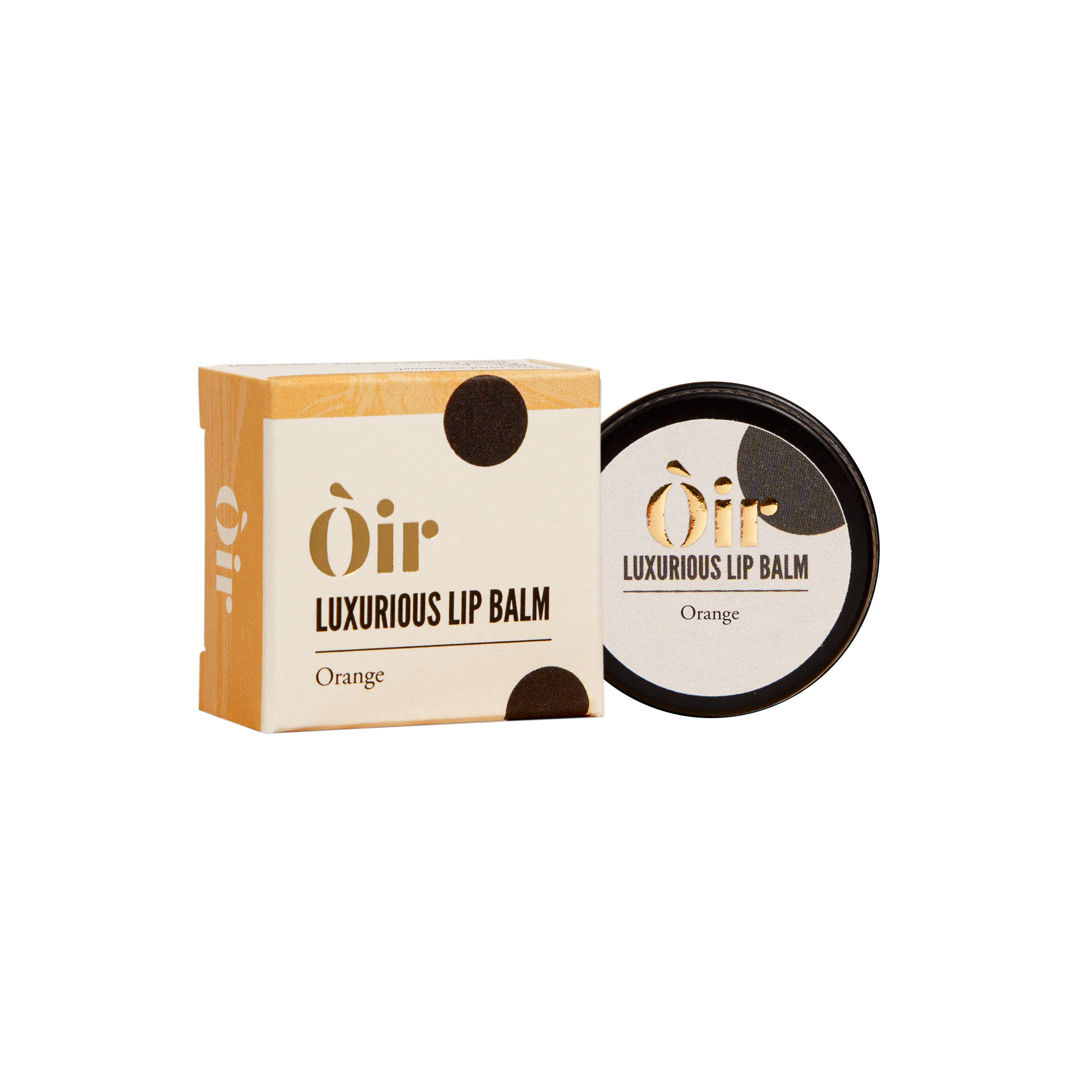 Luxurious lip balm - orange