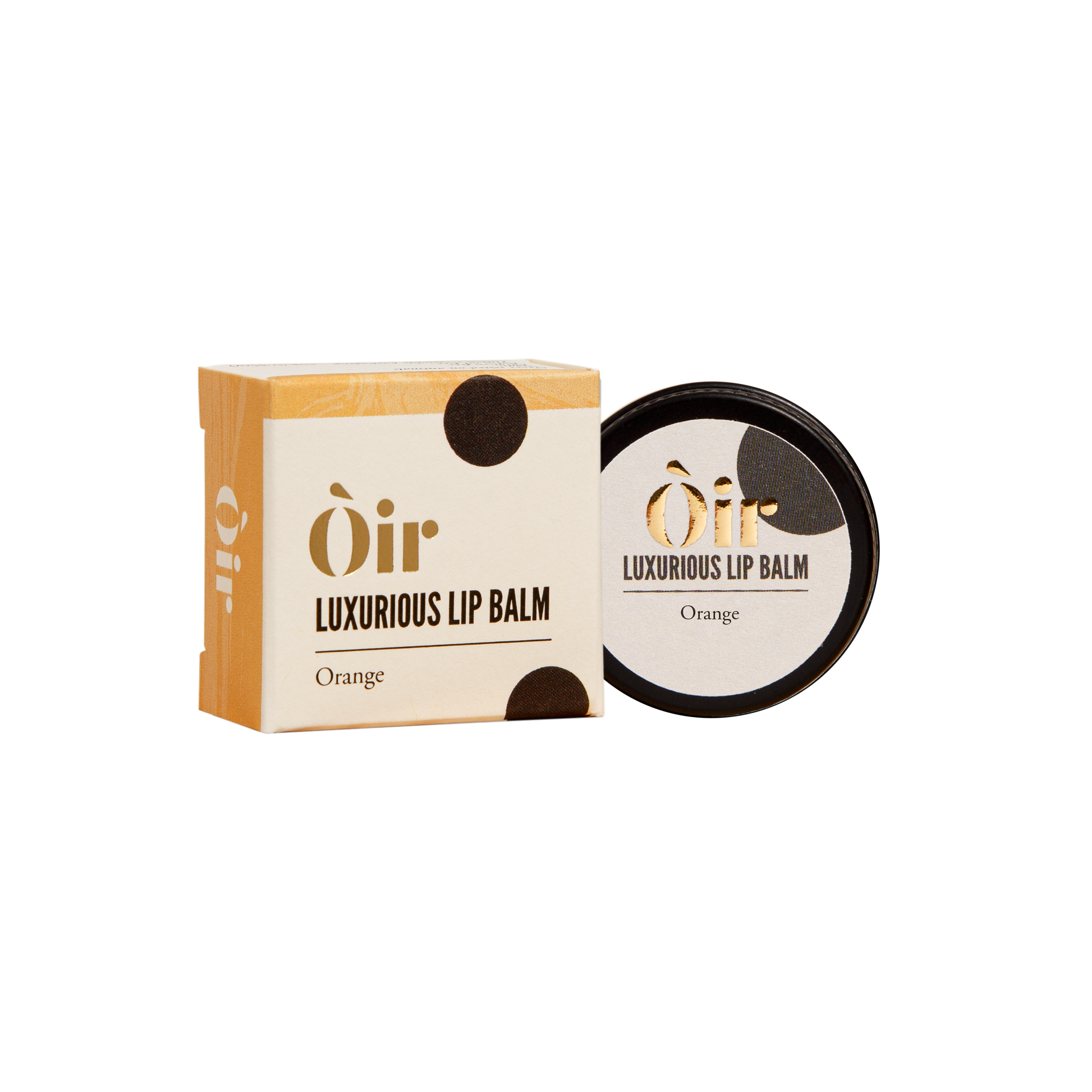 Luxurious lip balm - orange