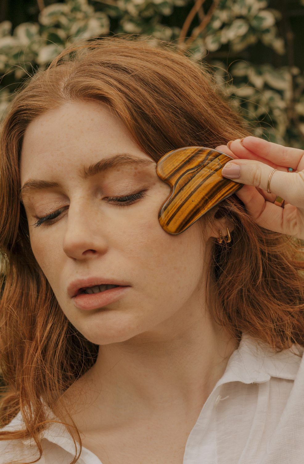 Tigers Eye Crystal Gua Sha