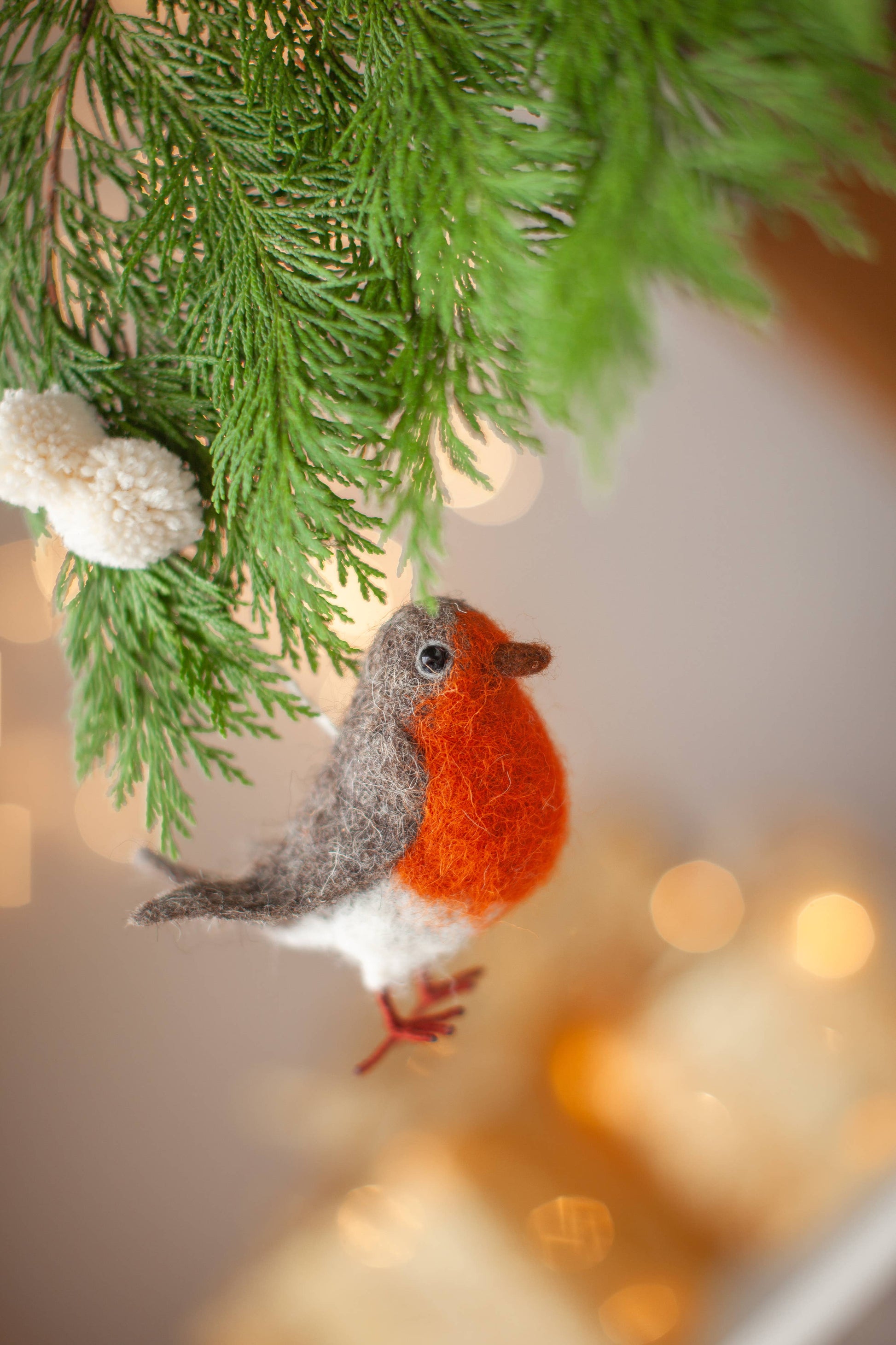 Robin Felt Christmas Decoration