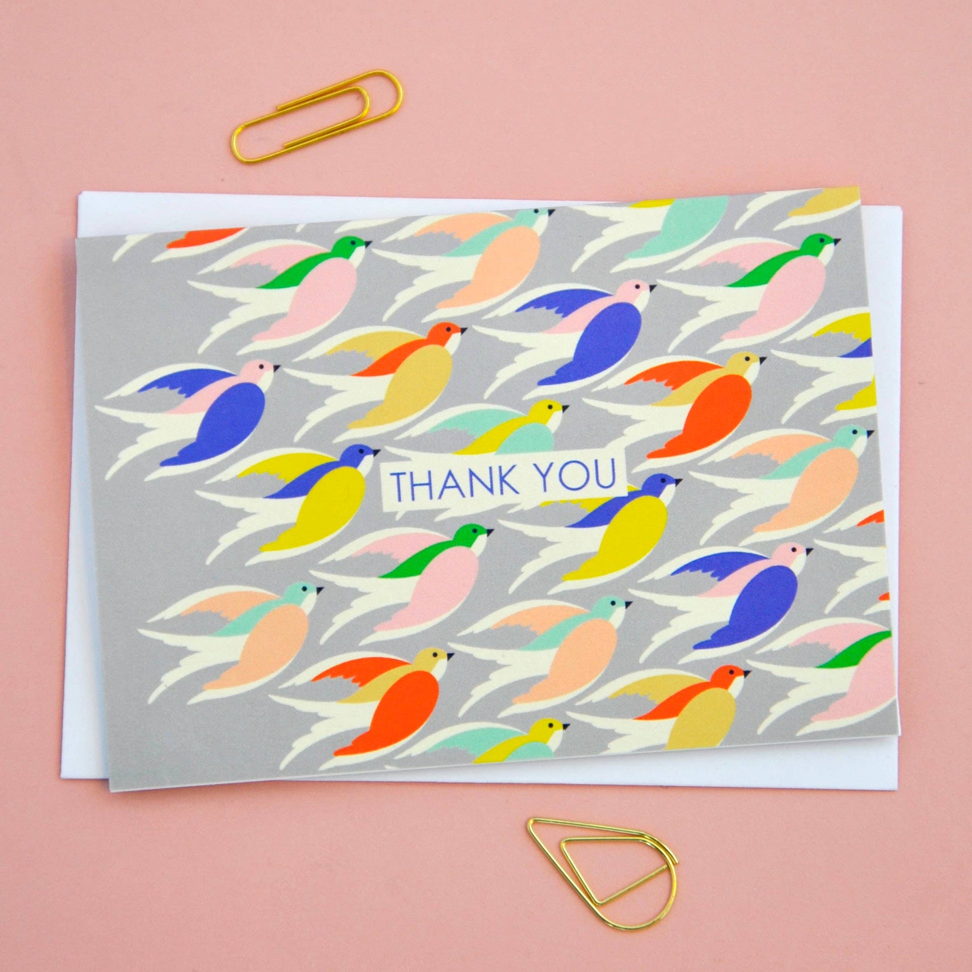 Pic and Mix thank you card notecard set