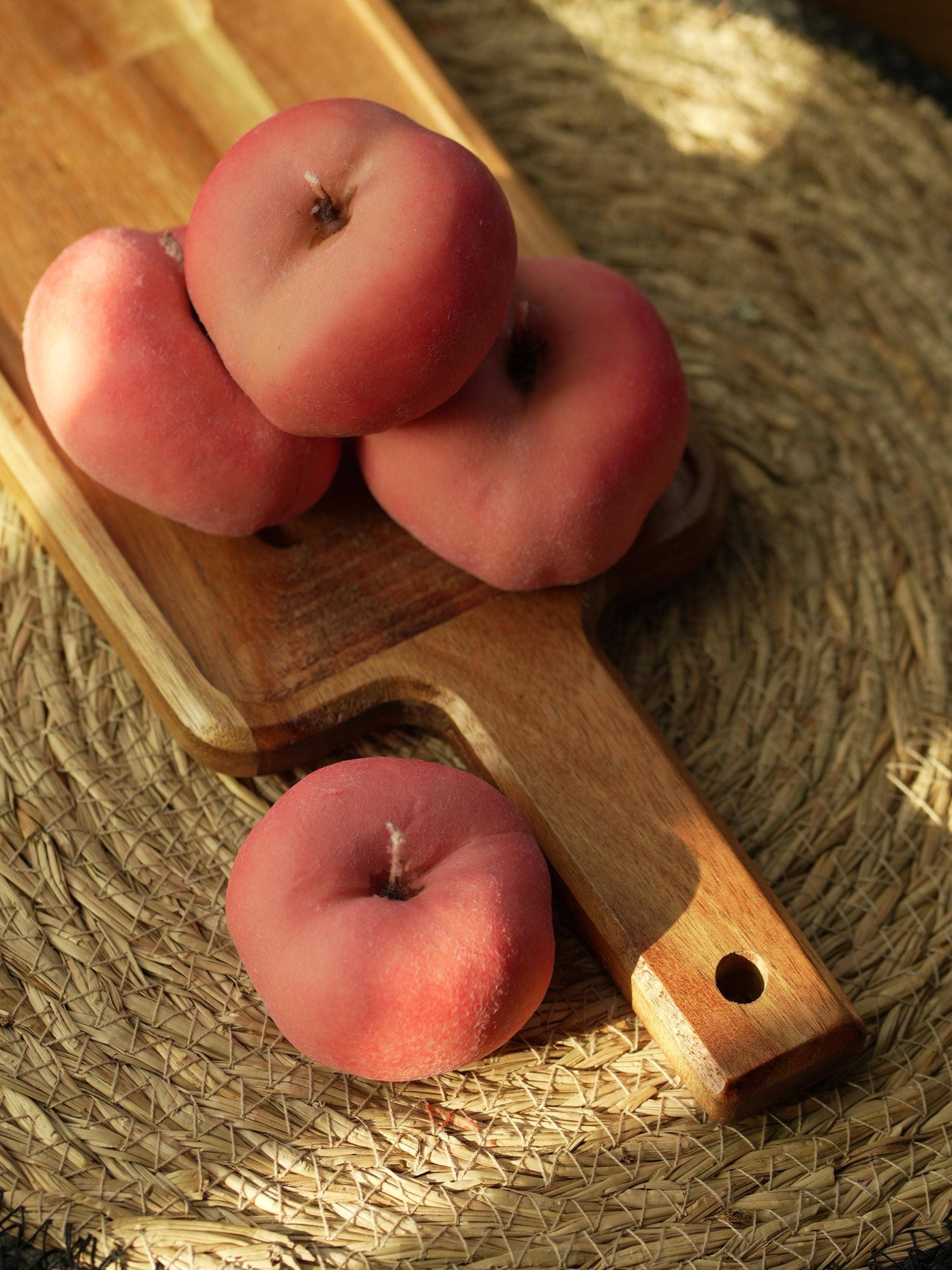 Handmade Peach Fruit Candle