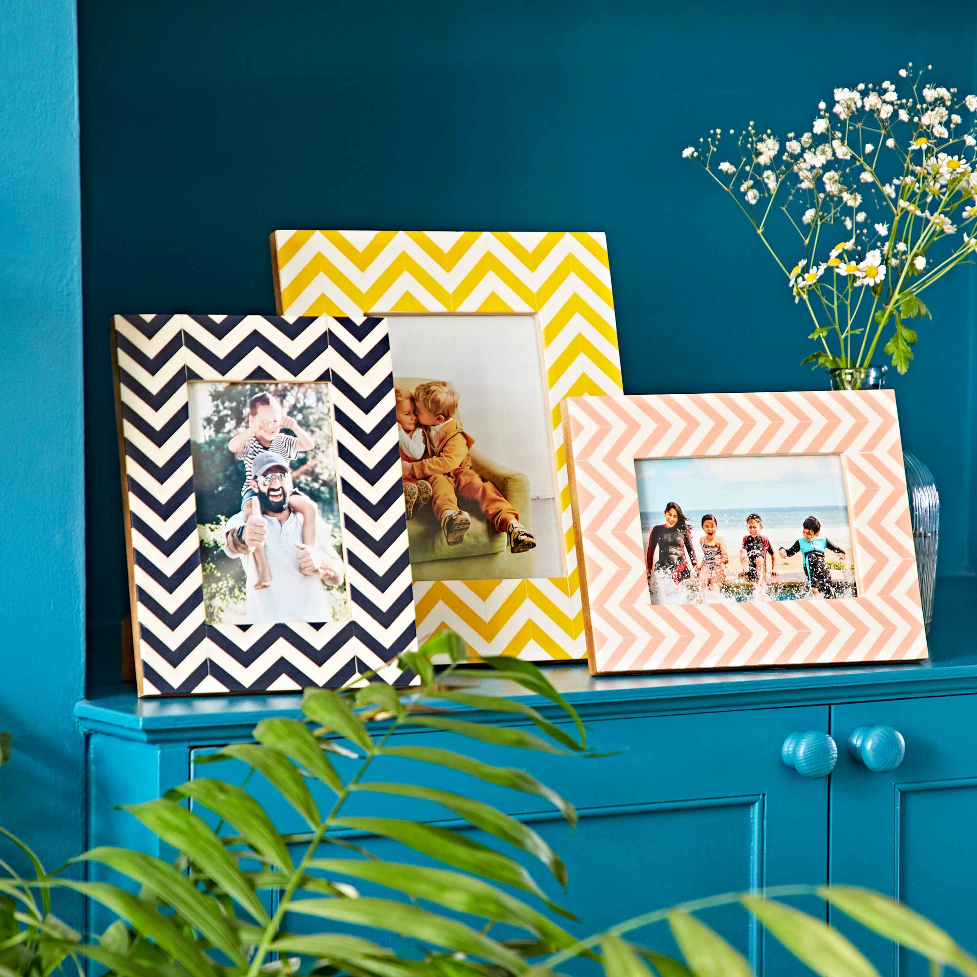 Yellow Handmade Picture Frame 6 x 4 inches