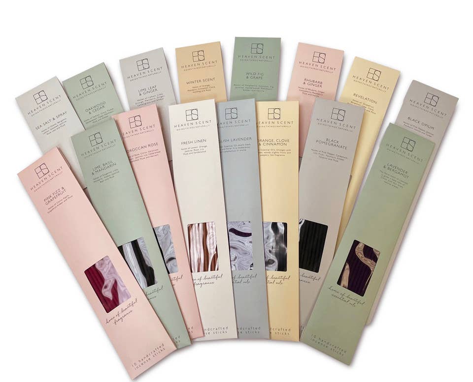 10 Black Opium Incense Sticks