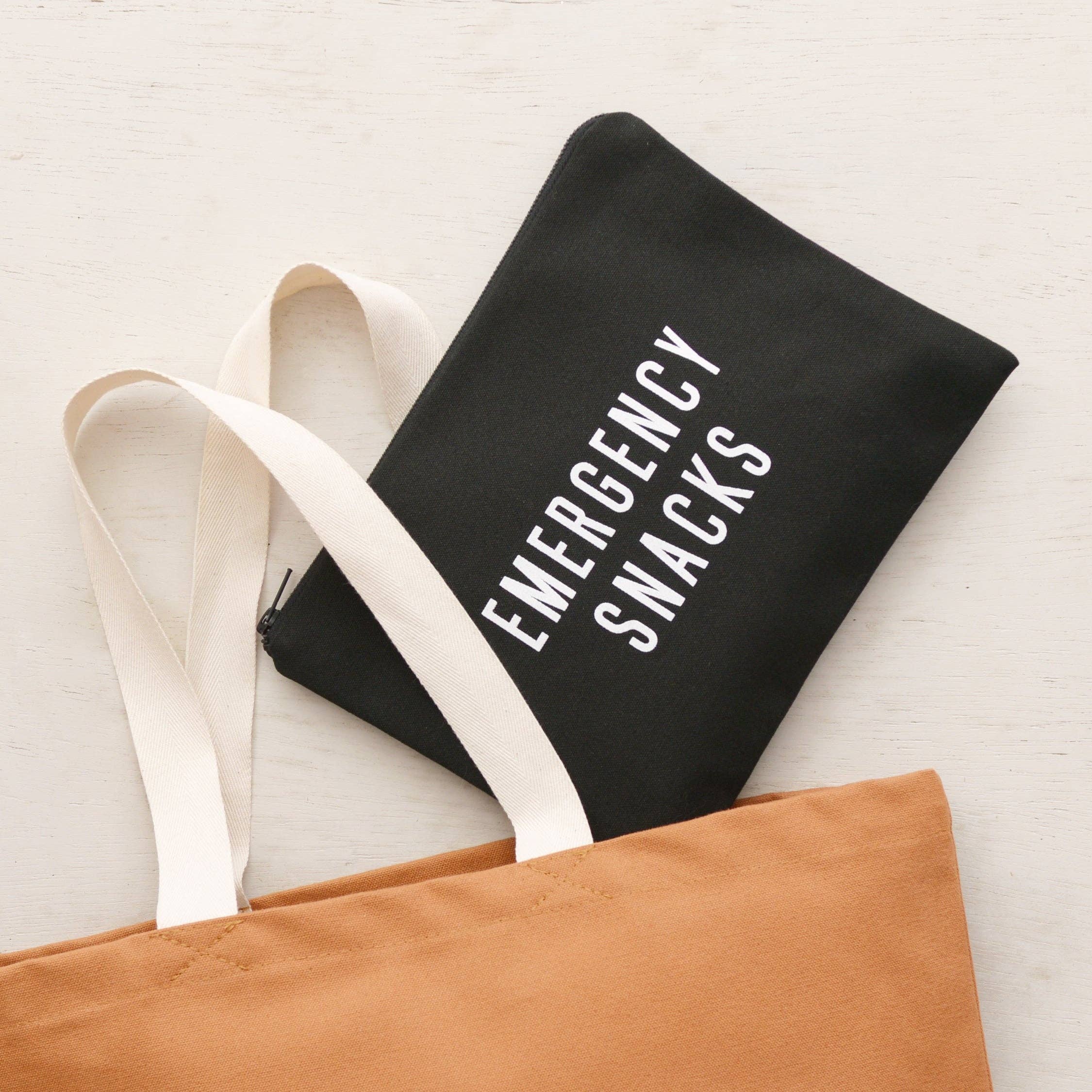 Emergency Snacks - Black Pouch