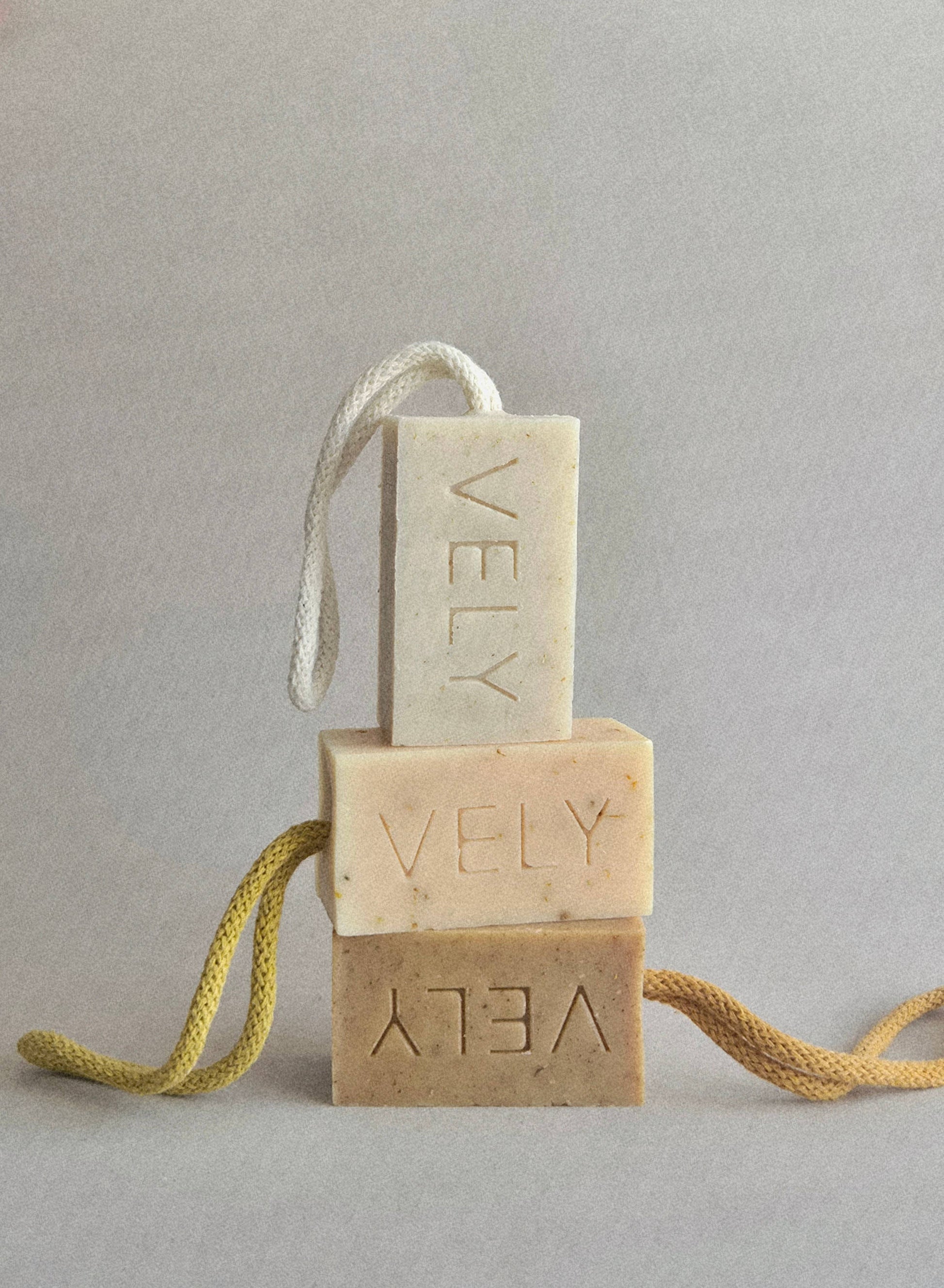 Natural Orange, Patchouli and Clove Soap on a Rope Orange Kiss