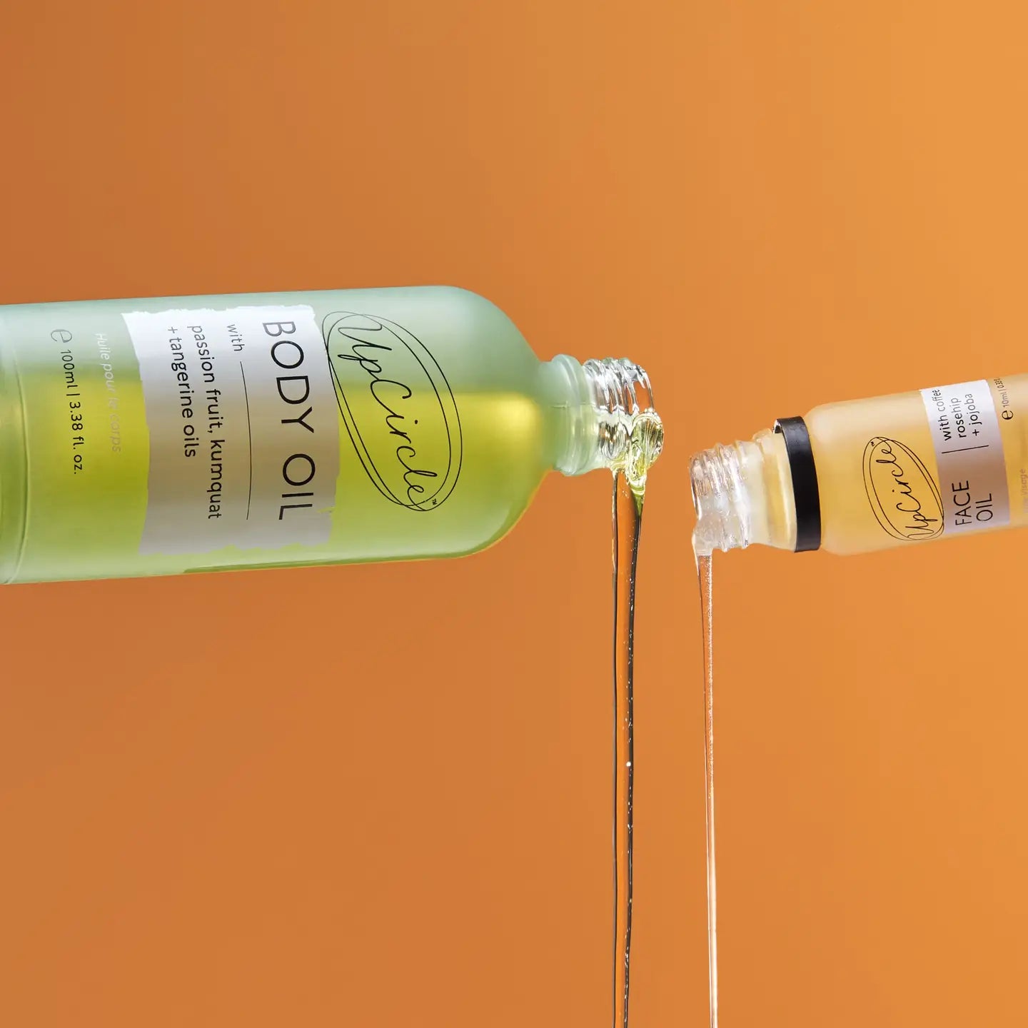 Luxury Summer Vegan Eco Spa Body Oil with Passionfruit + Tangerine: 100ml