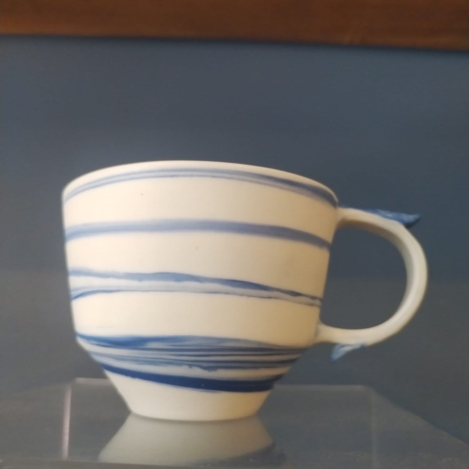 Fluted Mug in Porcelain