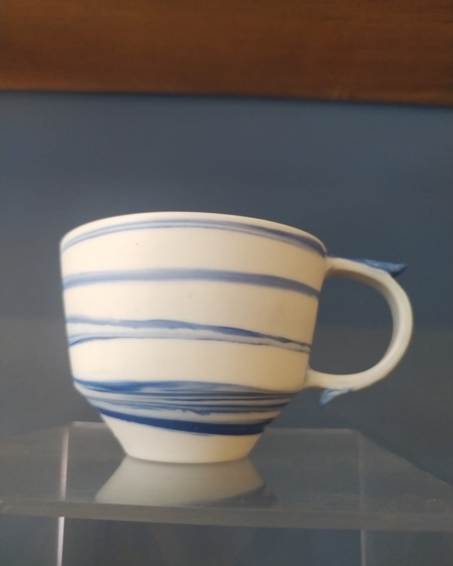 Fluted Mug in Porcelain
