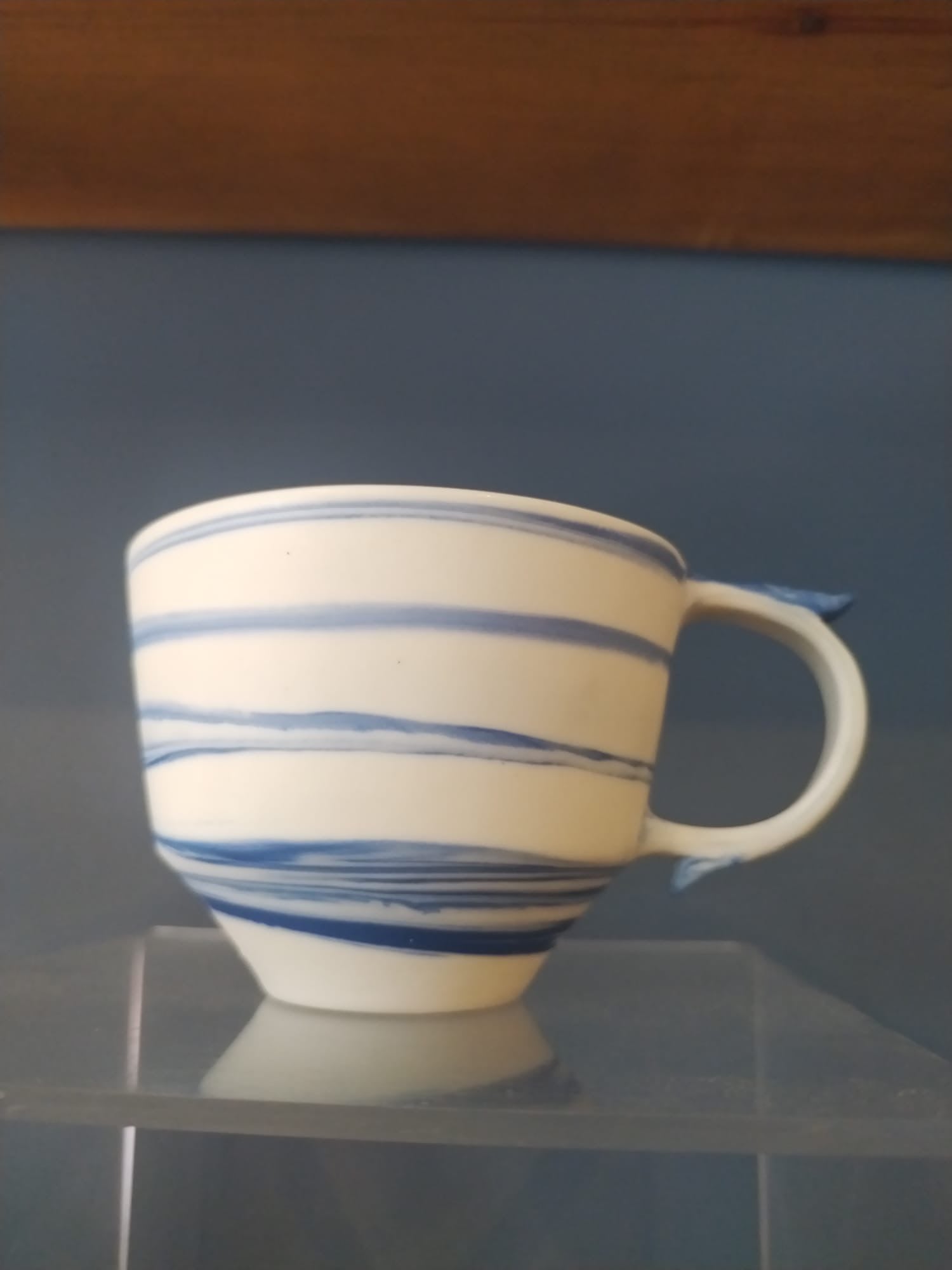 Fluted Mug in Porcelain