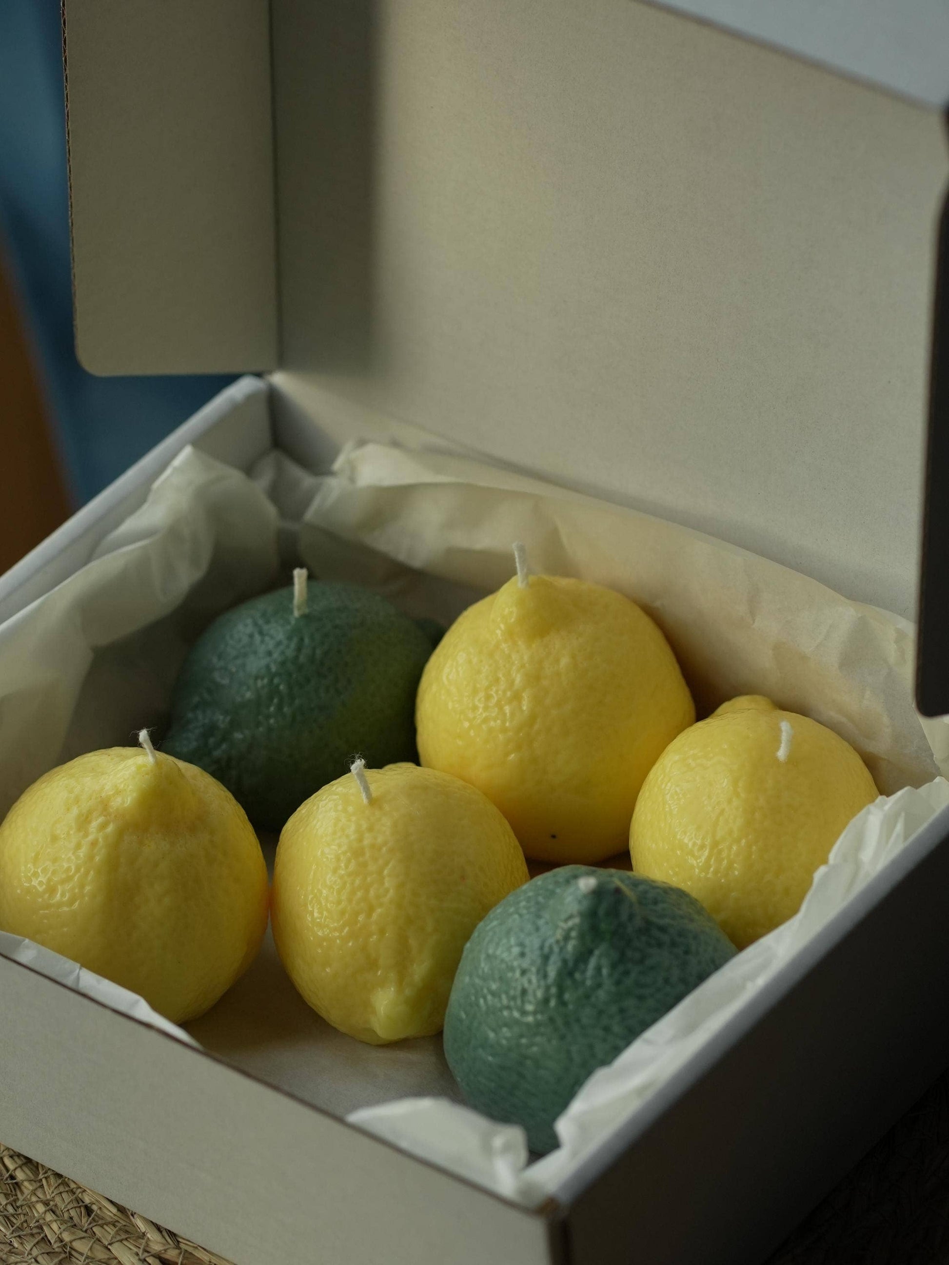 Handmade Orange Fruit Candle