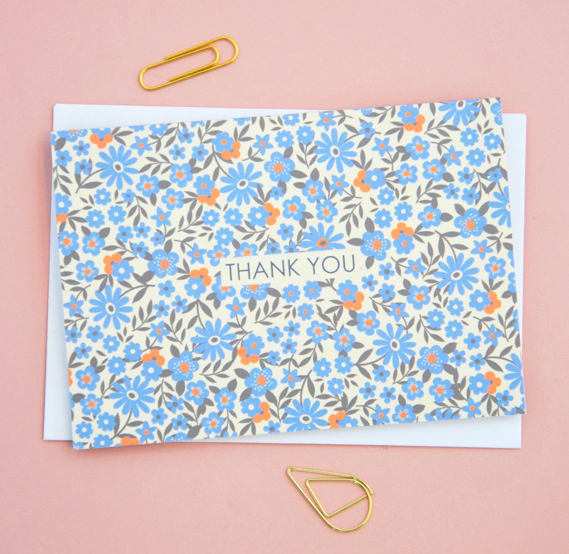 Pic and Mix thank you card notecard set