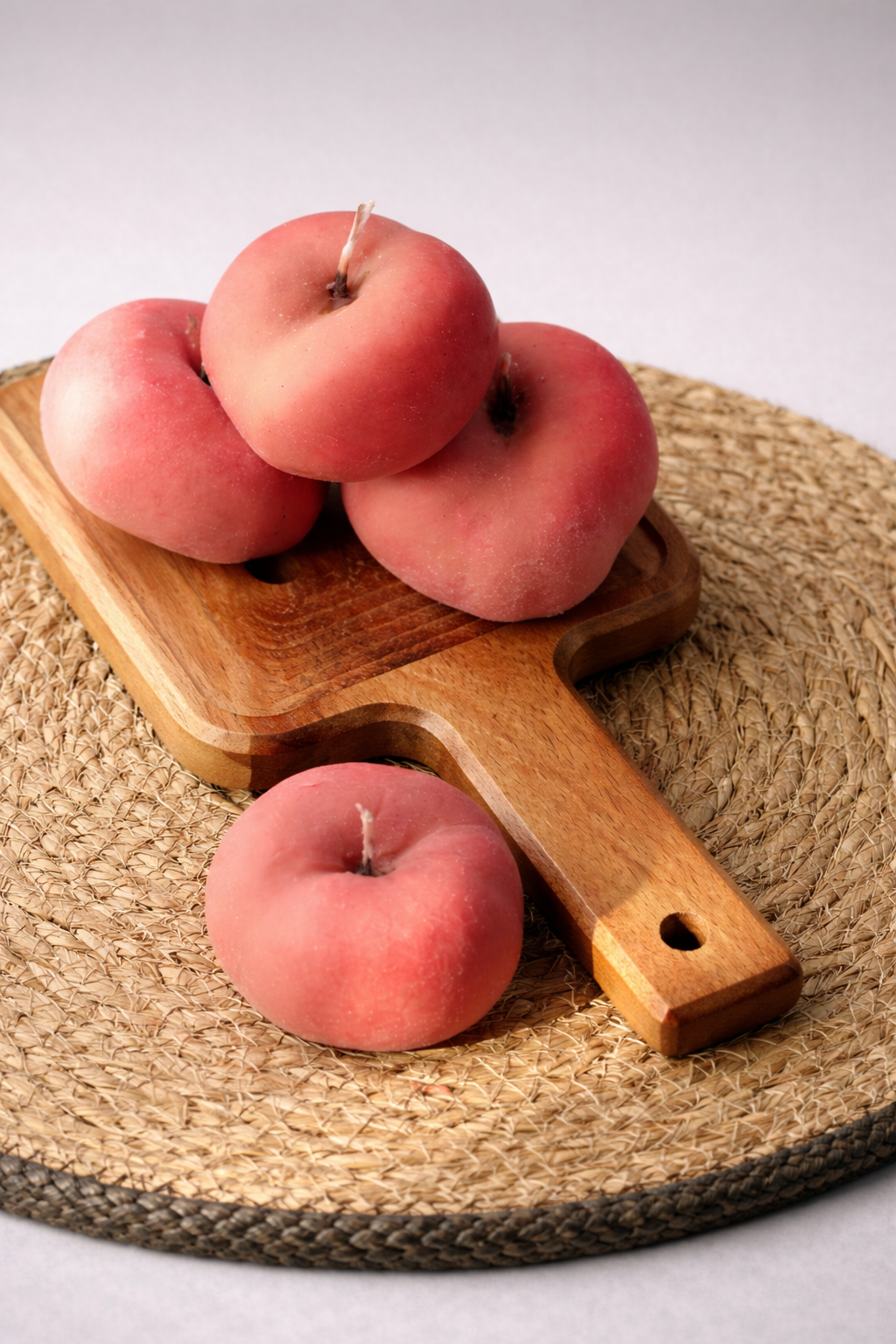 Handmade Peach Fruit Candle