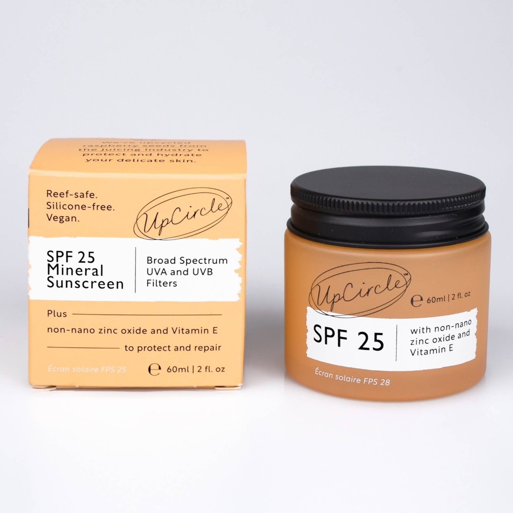 SPF 25 Mineral Sunscreen 60ml by UpCircle
