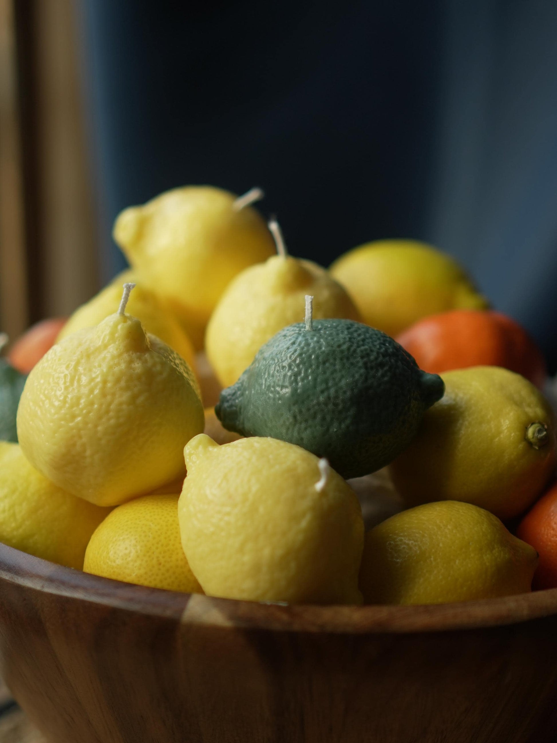 Handmade Orange Fruit Candle