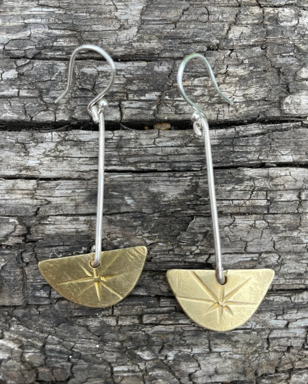 Fan Star Drop Earrings