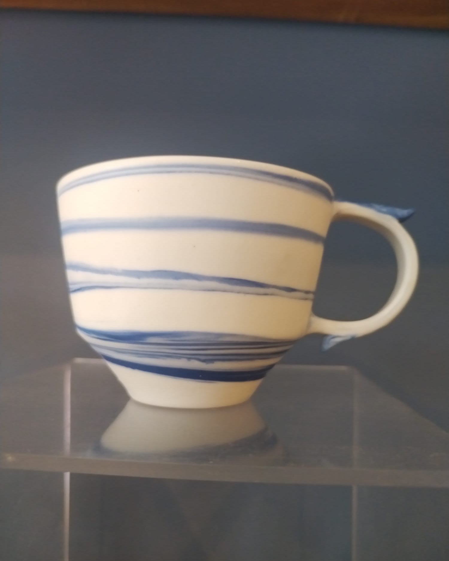 Fluted Mug in Porcelain
