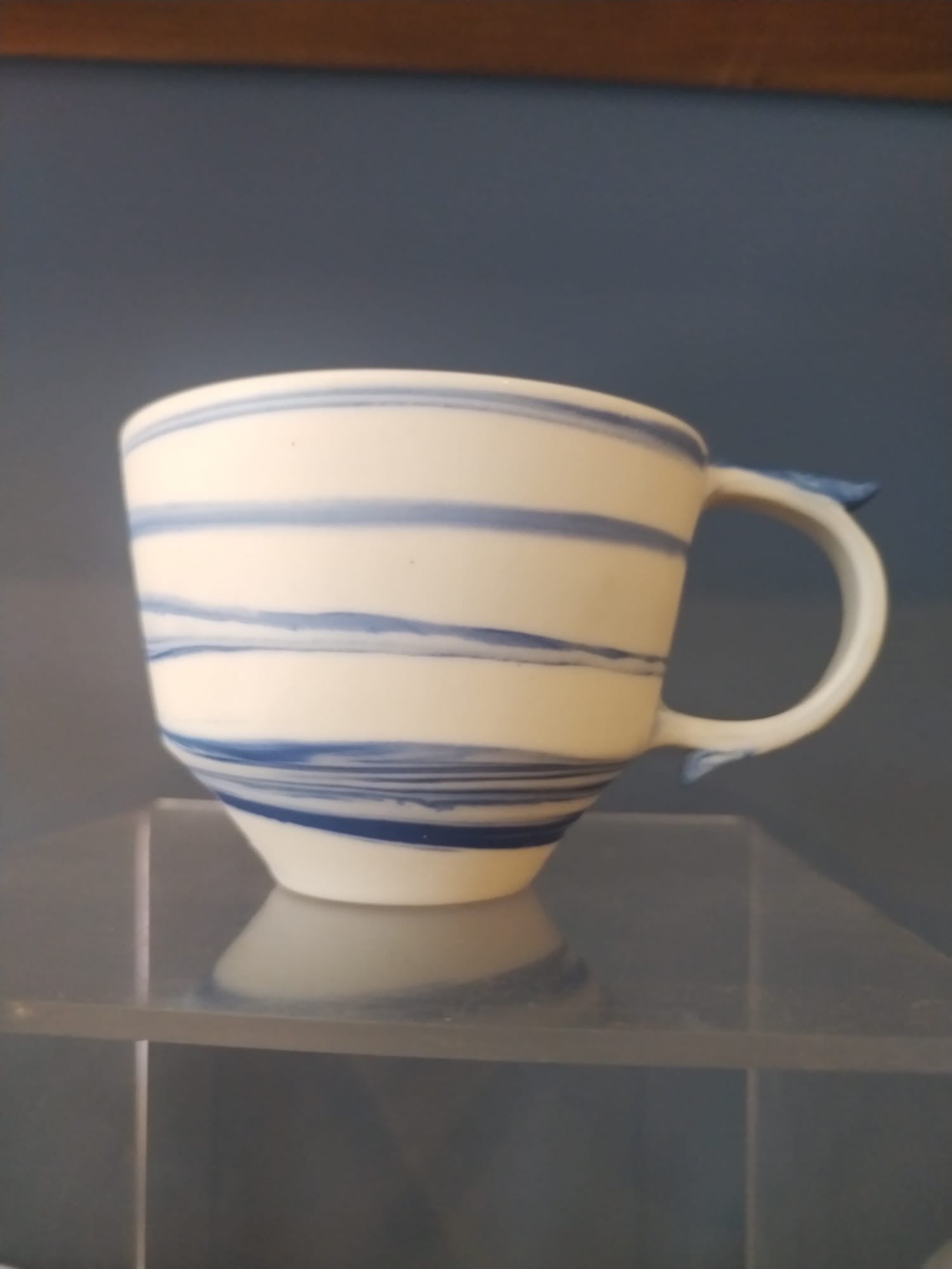 Fluted Mug in Porcelain