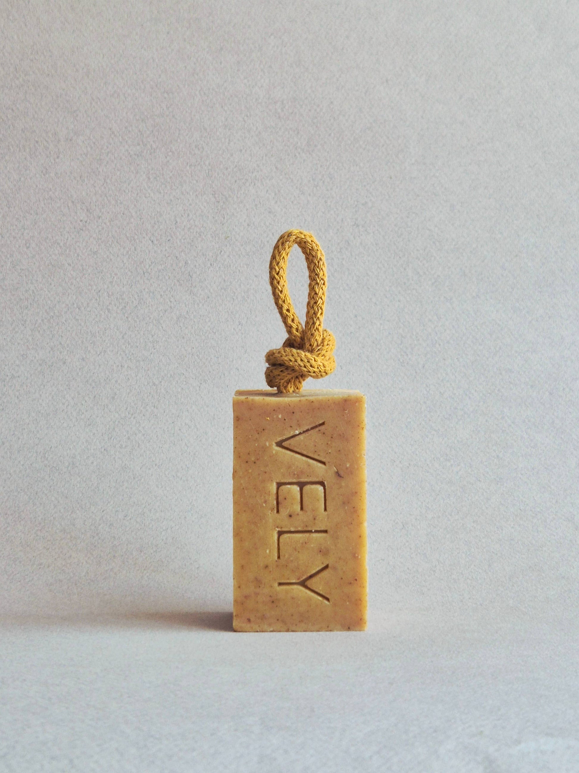Natural Orange, Patchouli and Clove Soap on a Rope Orange Kiss