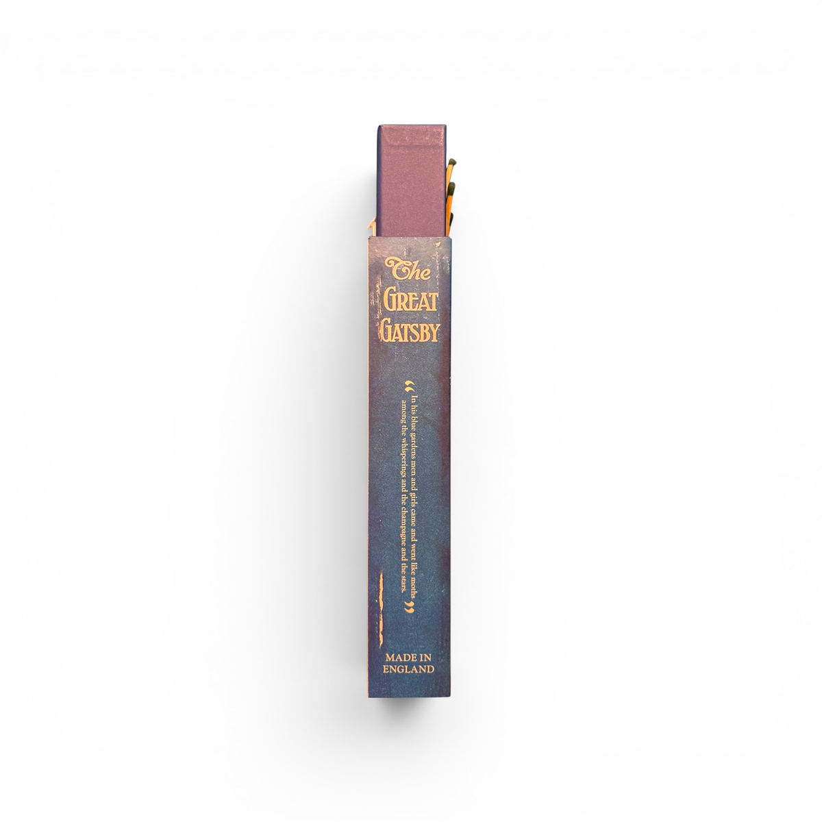 The Great Giant Gatsby A4 Matchbox – 150 Extra-Long Matches