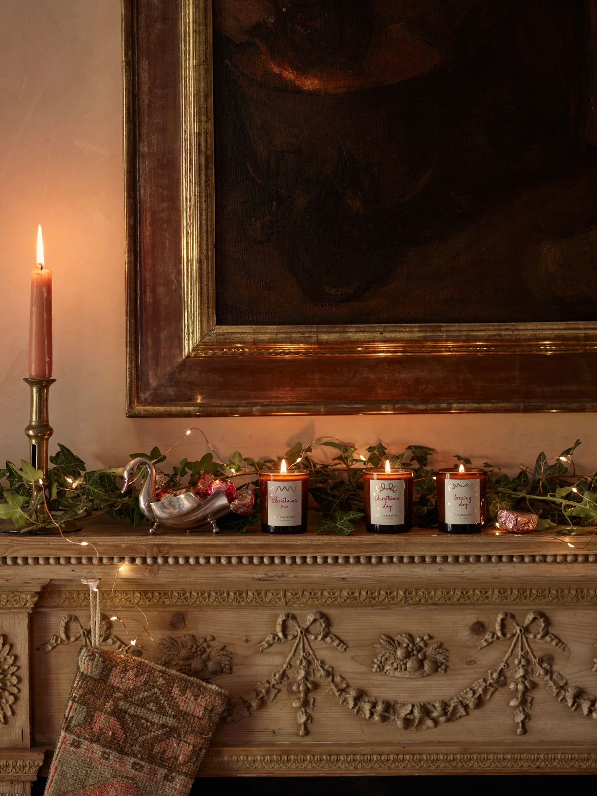Christmas Votive Set – 3 x 9cl