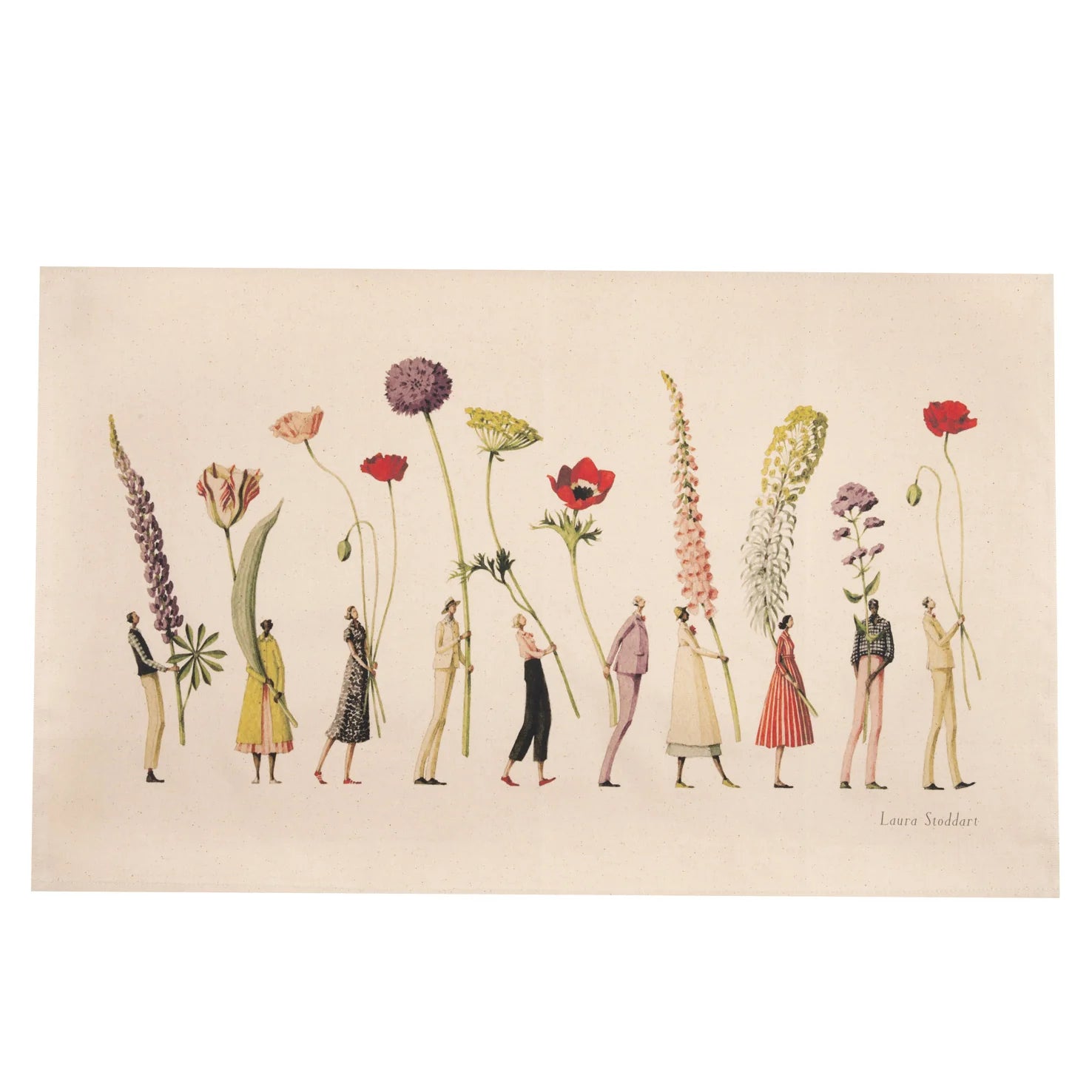 Chelsea Parade Tea Towel Laura Stoddart