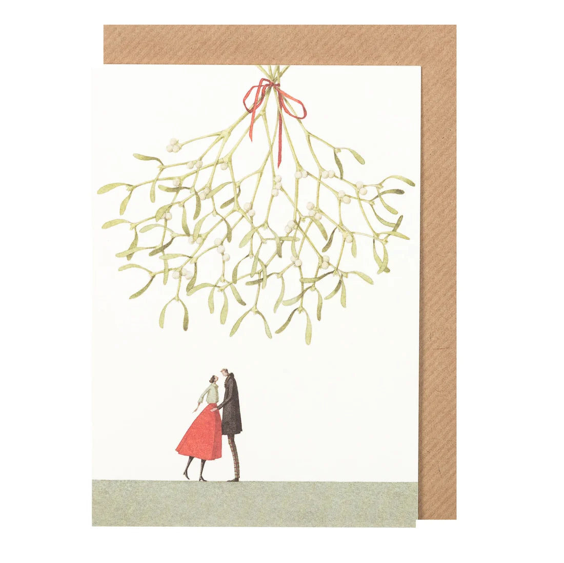 Laura Stoddart Christmas Cards Pack of 10 – Christmas Kiss