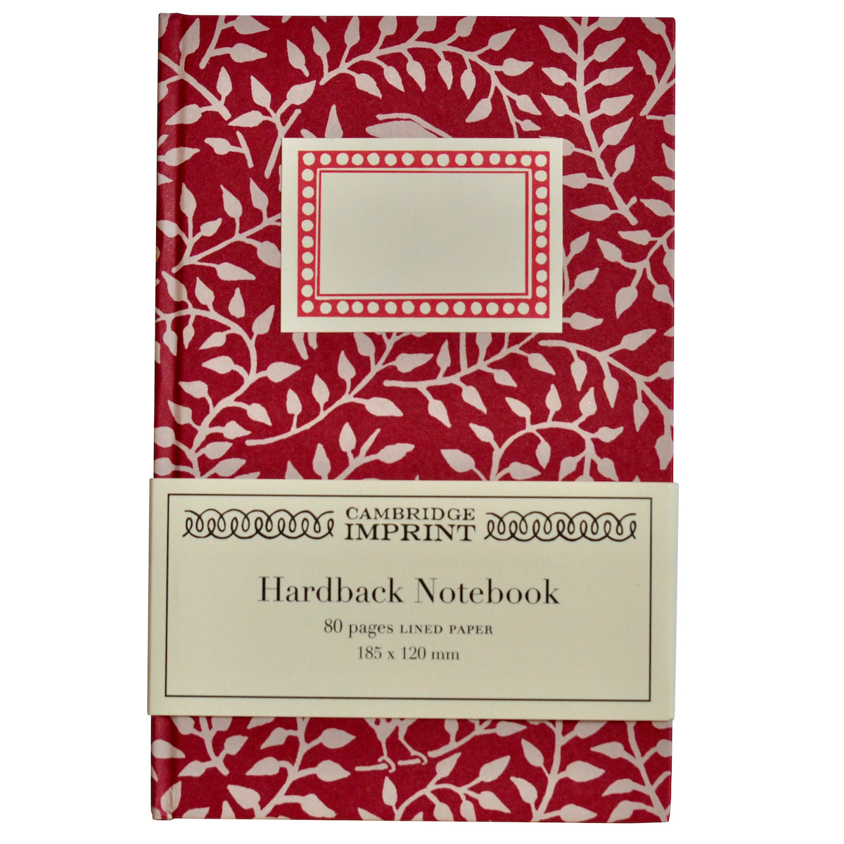 Lined Hardback Notebook - Dancing Hare Berry