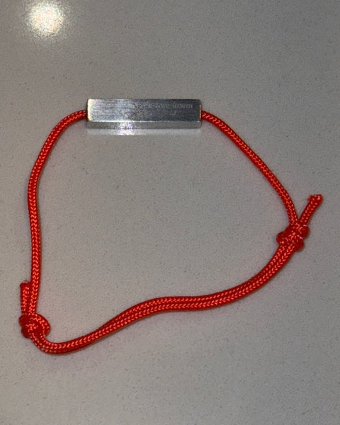 Ress Orange Silk Cord  F1 Bracelet