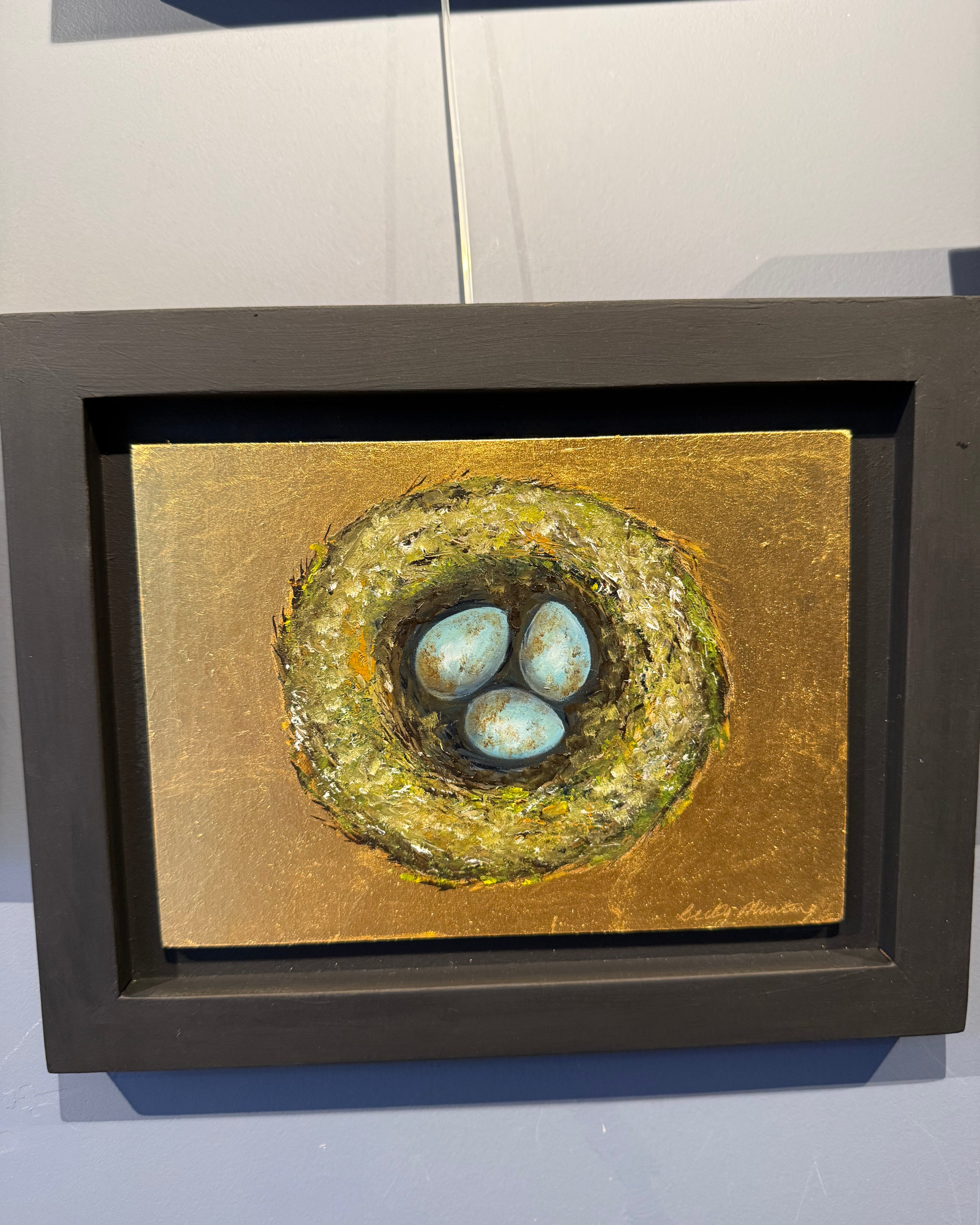 Little Nest 1  (BM08/09) Original painting by Becky Munting