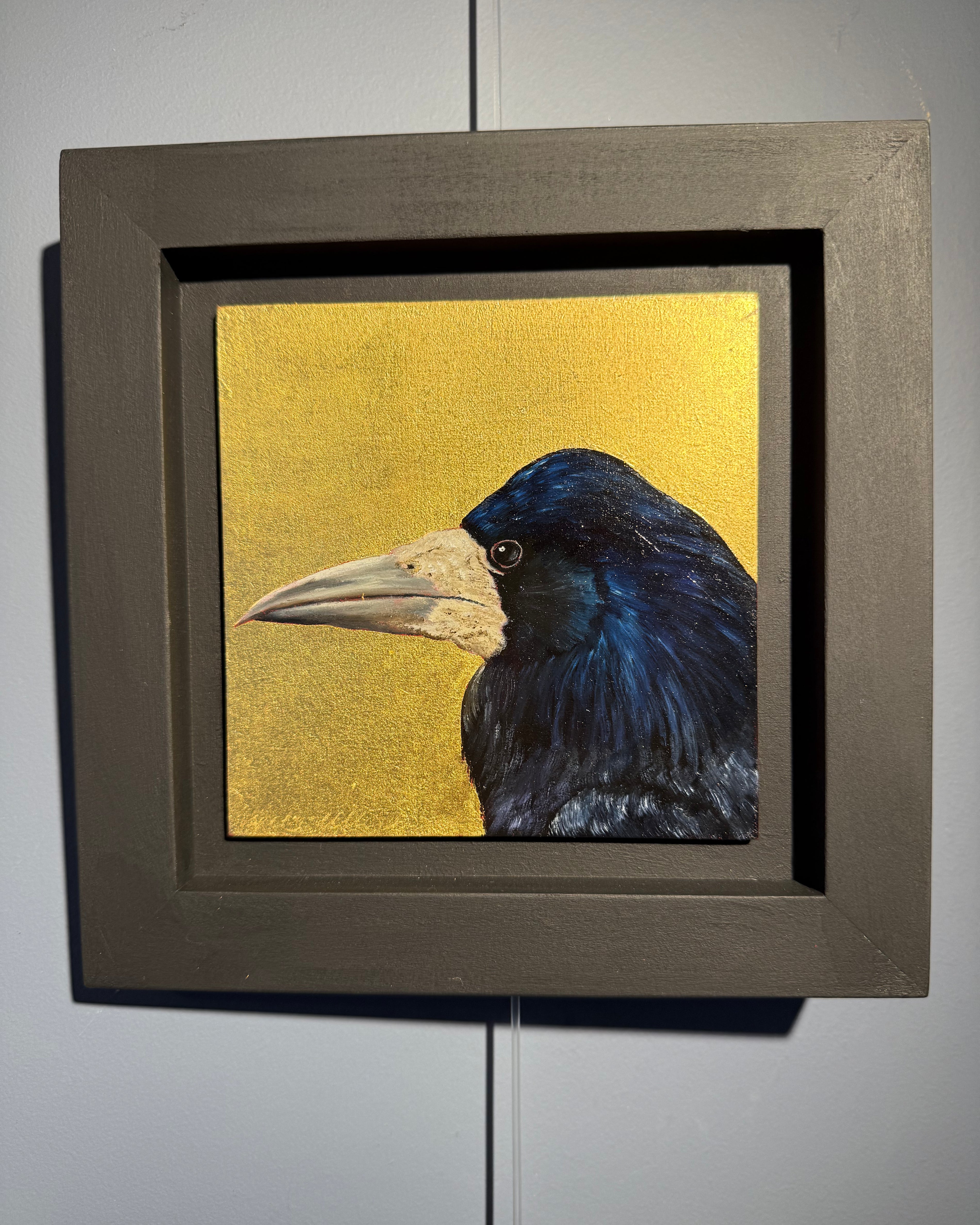 Rook (BM01/09) Original painting by Becky Munting