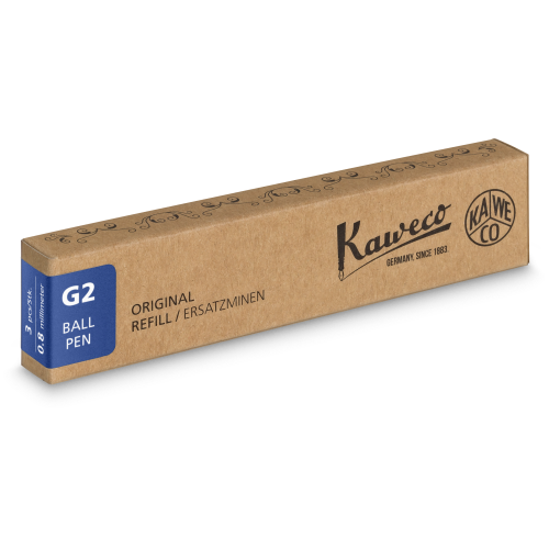 Blue KAWECO G2 BALLPOINT REFILLS - 0.8 mm