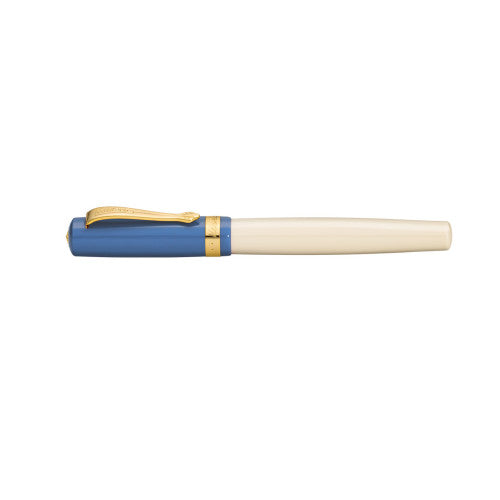 Kaweco STUDENT 50’s Rock Fountain Pen – Blue & Cream, Gold Trim