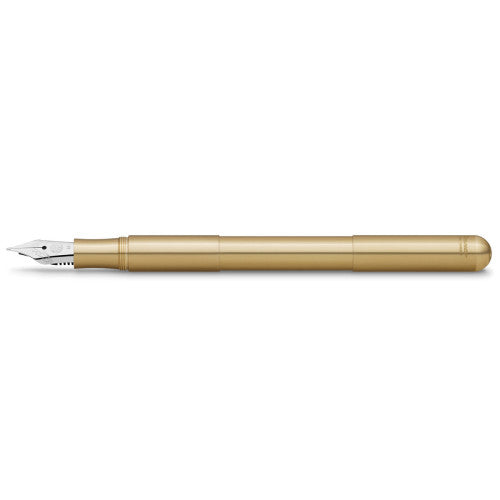 Kaweco SUPRA Brass Fountain Pen – Solid Brass, Medium Nib