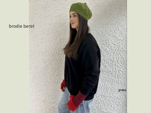 Brodie Beret Coral Chilli