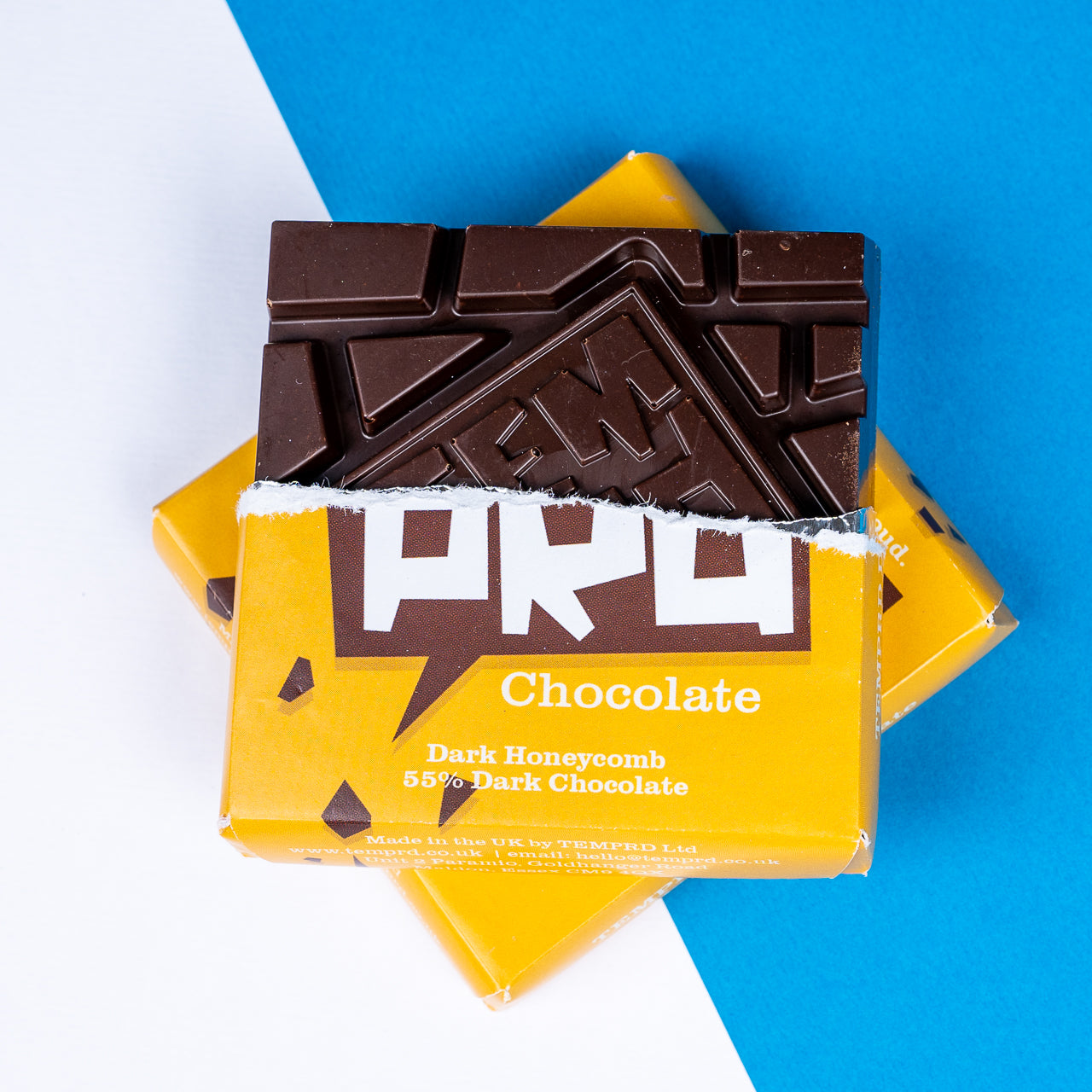 Small Dark Honeycomb Chocolate by Temprd