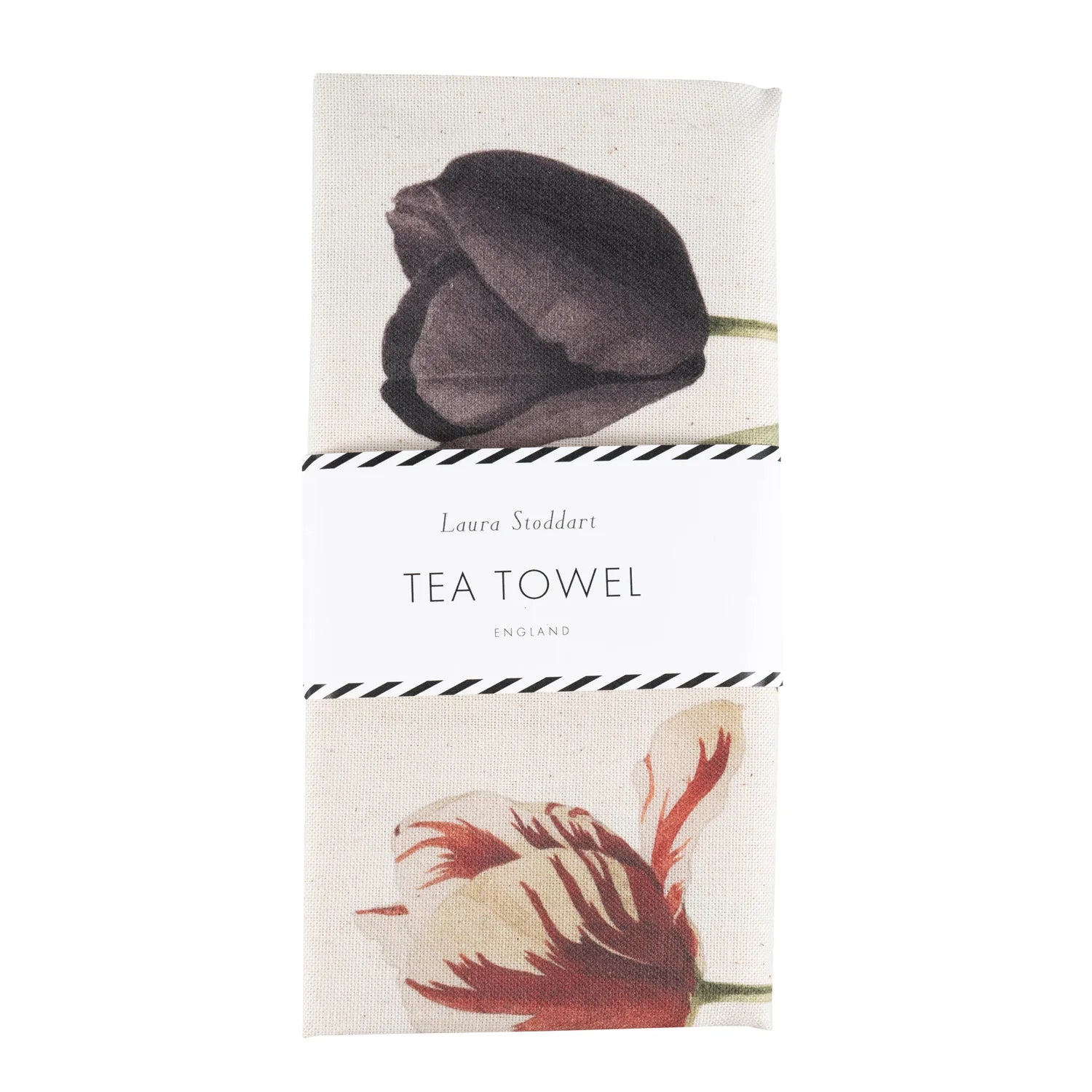 Tulips Parade Tea Towel Laura Stoddart
