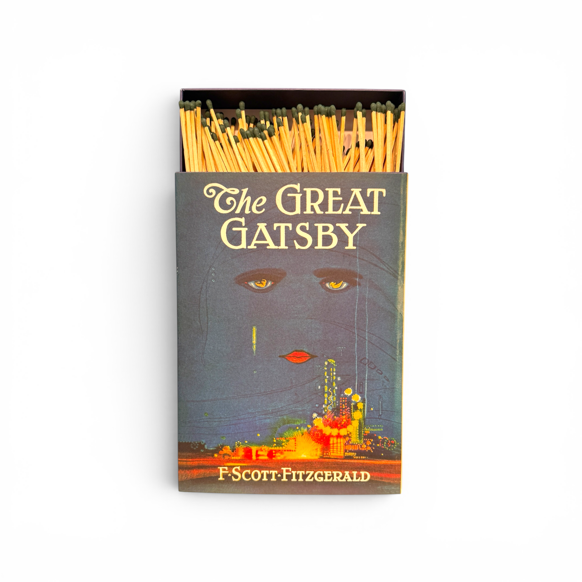 The Great Giant Gatsby A4 Matchbox – 150 Extra-Long Matches