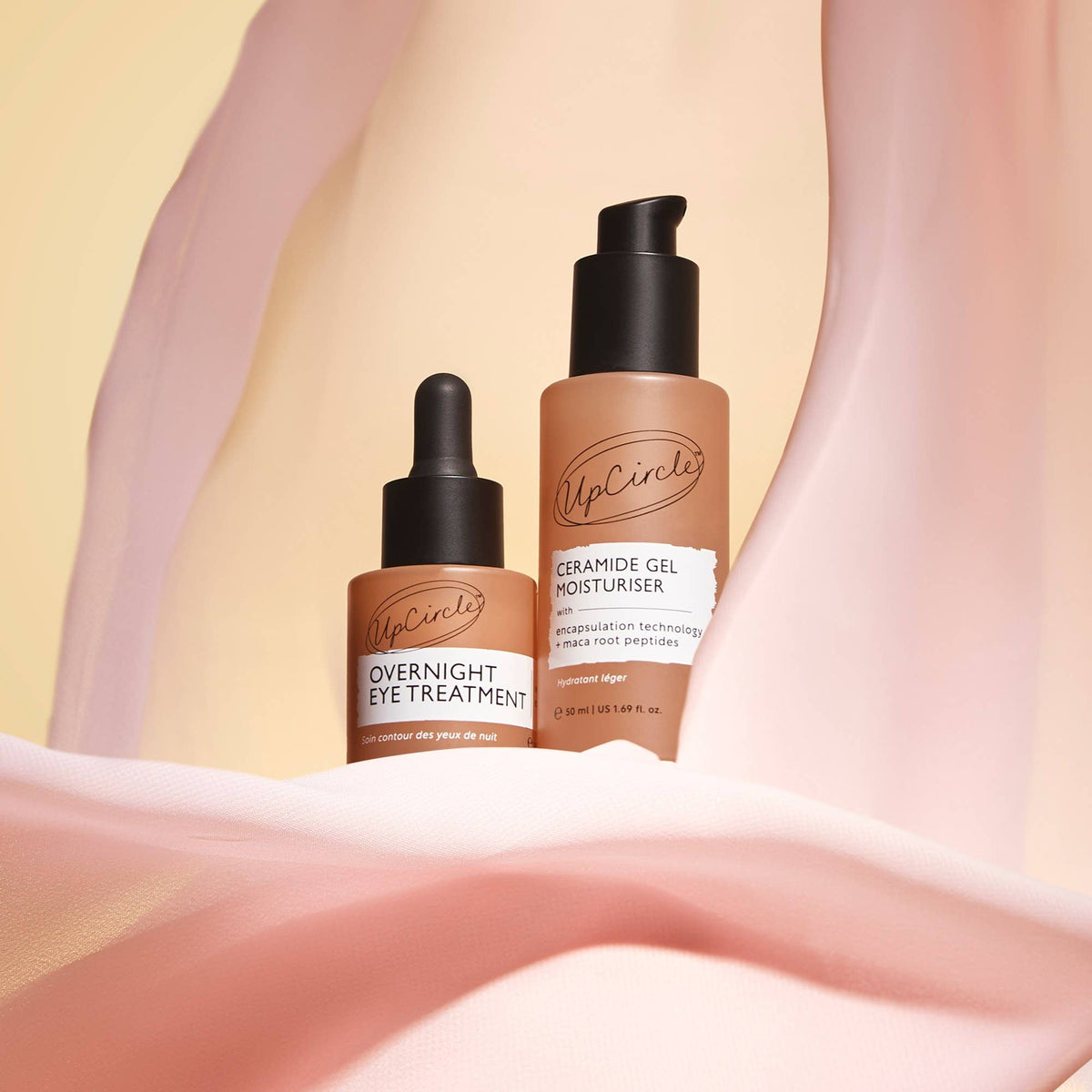 Vegan Overnight Eye Treatment with Retinol & Seaweed 18ml - UpCircle