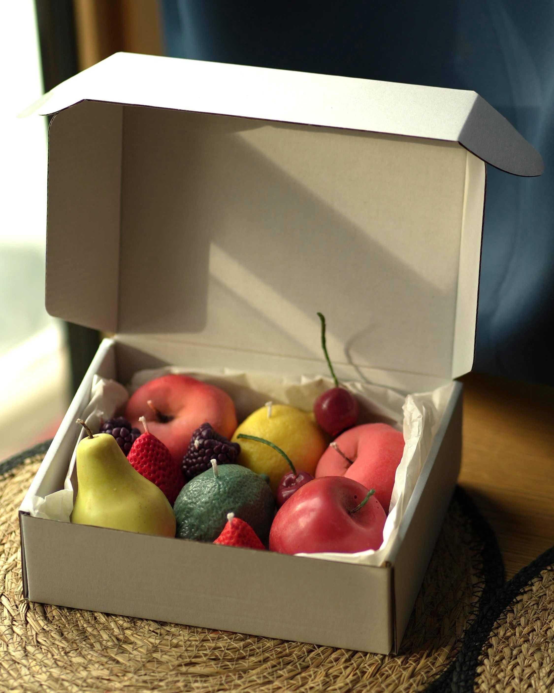 Handmade Fruit Candle Gift Box