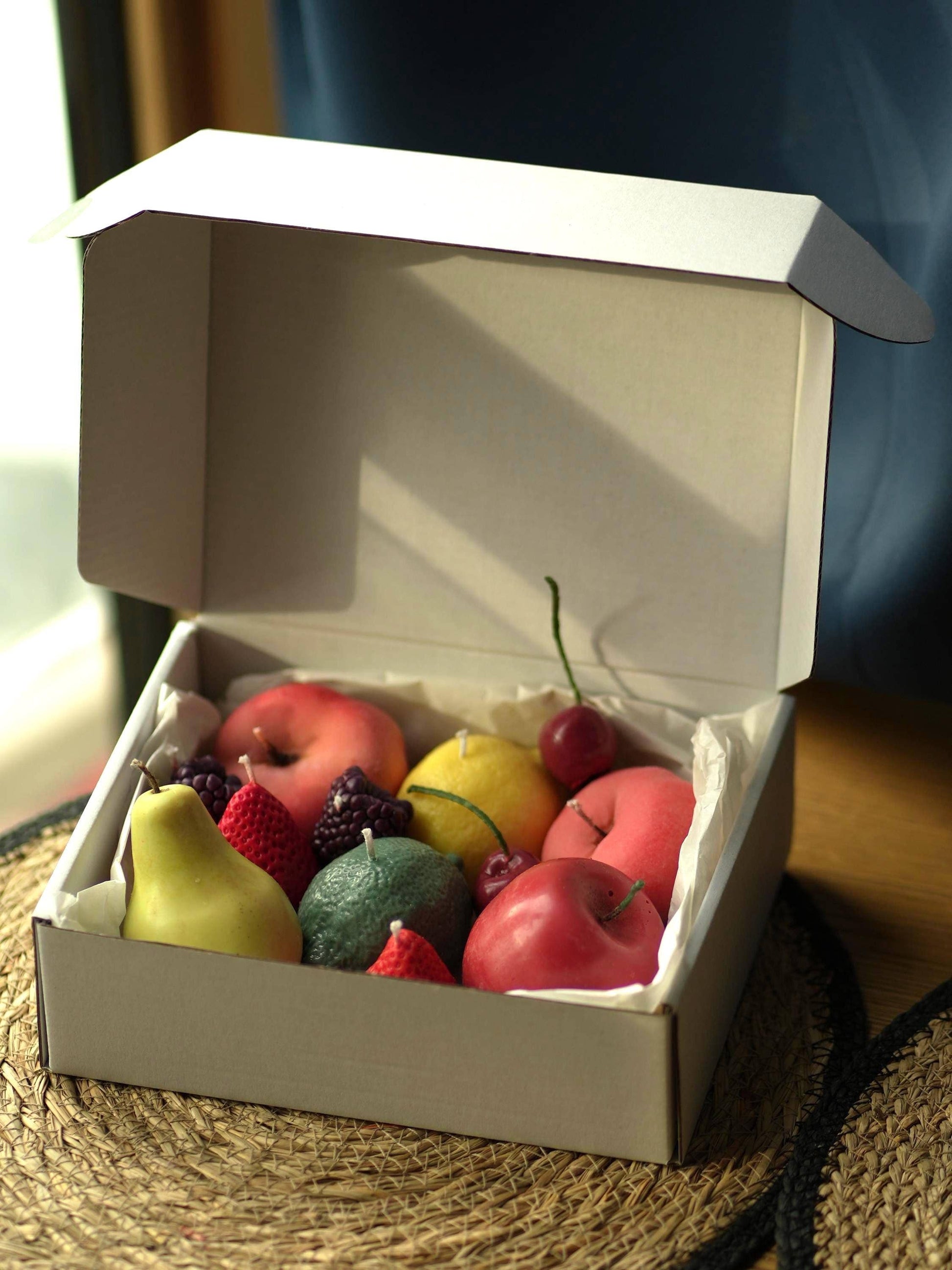 Handmade Fruit Candle Gift Box