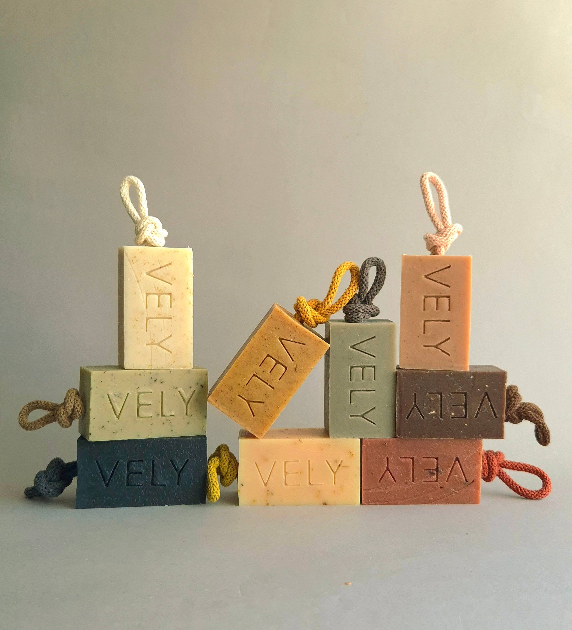 Natural Orange, Patchouli and Clove Soap on a Rope Orange Kiss