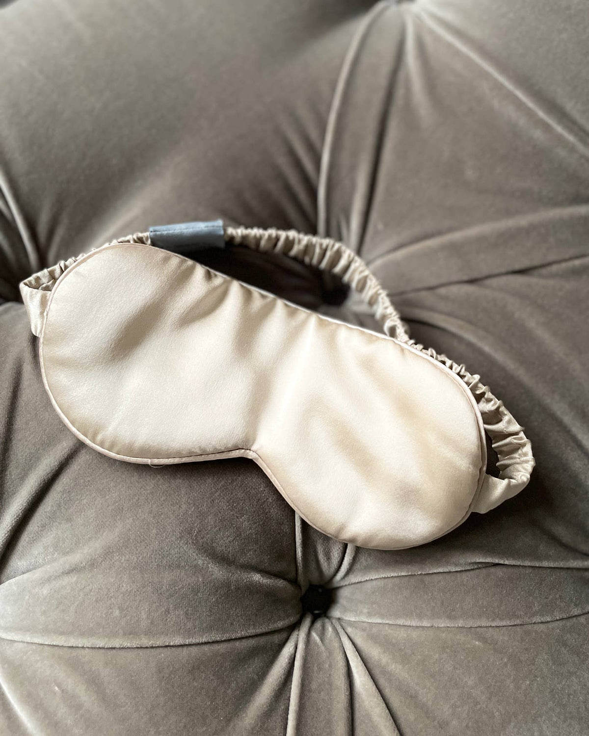 Black Eclipse Mulberry Silk Eye Mask 100% Silk in Gift Box