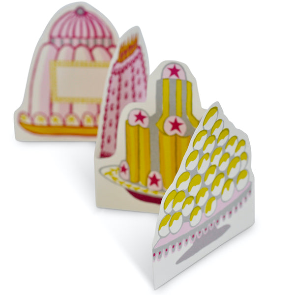 'Let Us Eat Cake' Concertina Card