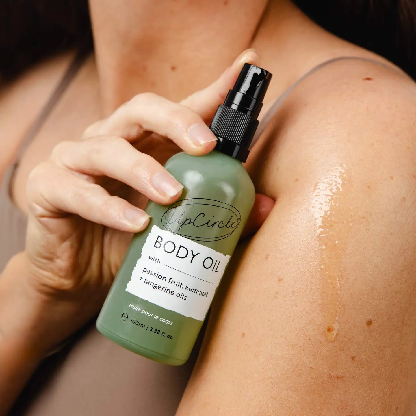 Luxury Summer Vegan Eco Spa Body Oil with Passionfruit + Tangerine: 100ml